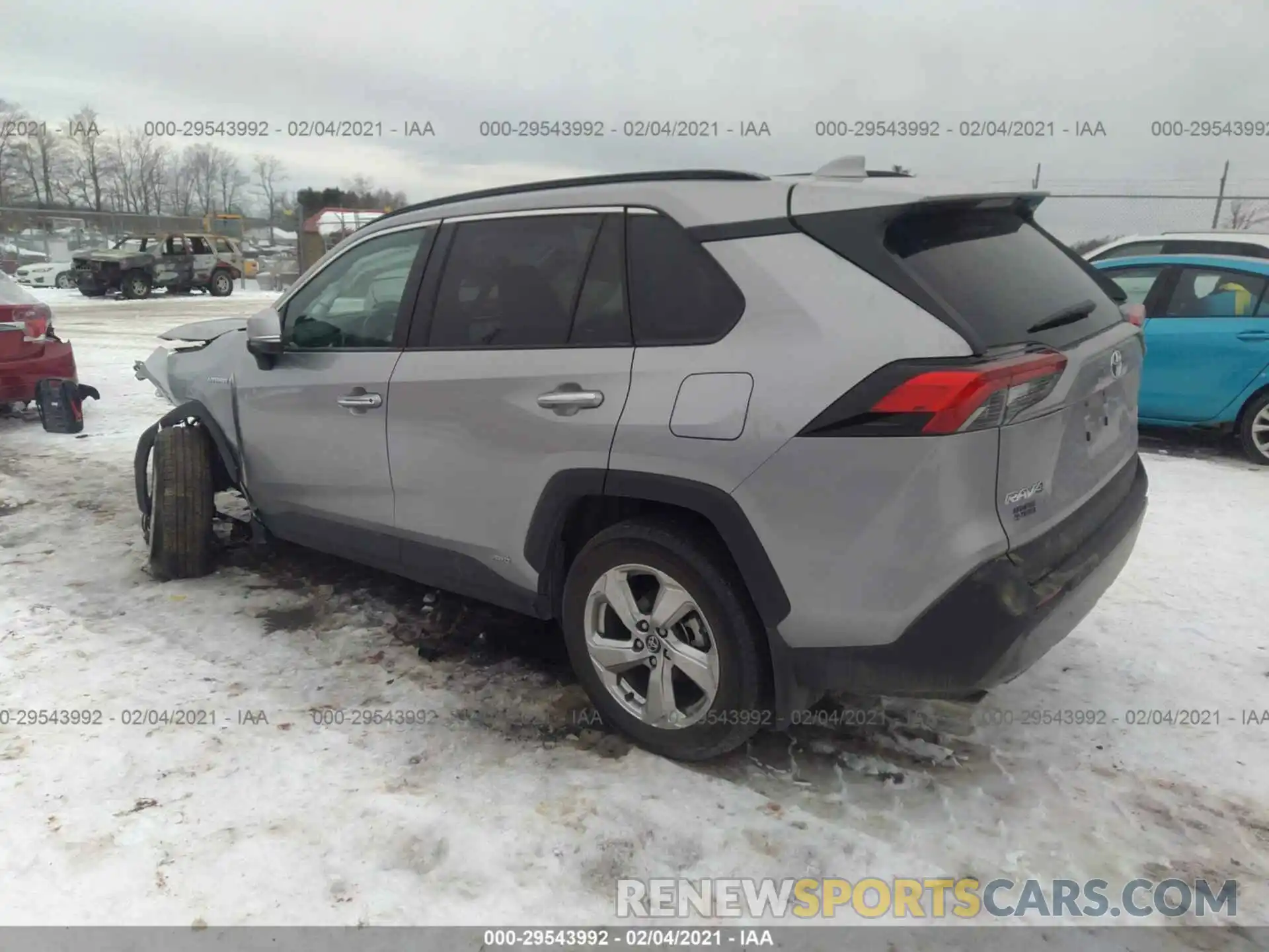 3 Photograph of a damaged car 4T3DWRFV1LU005246 TOYOTA RAV4 2020