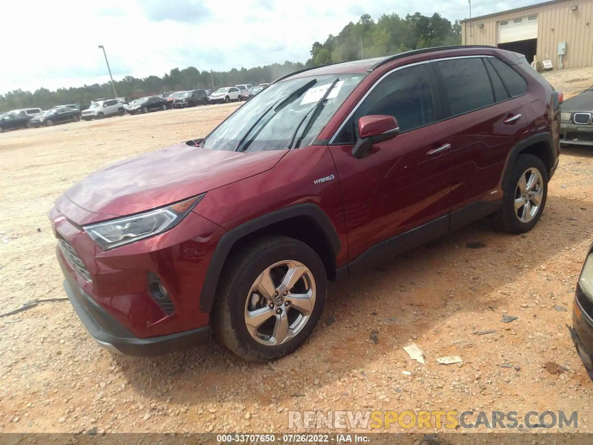 2 Photograph of a damaged car 4T3DWRFV1LU009443 TOYOTA RAV4 2020