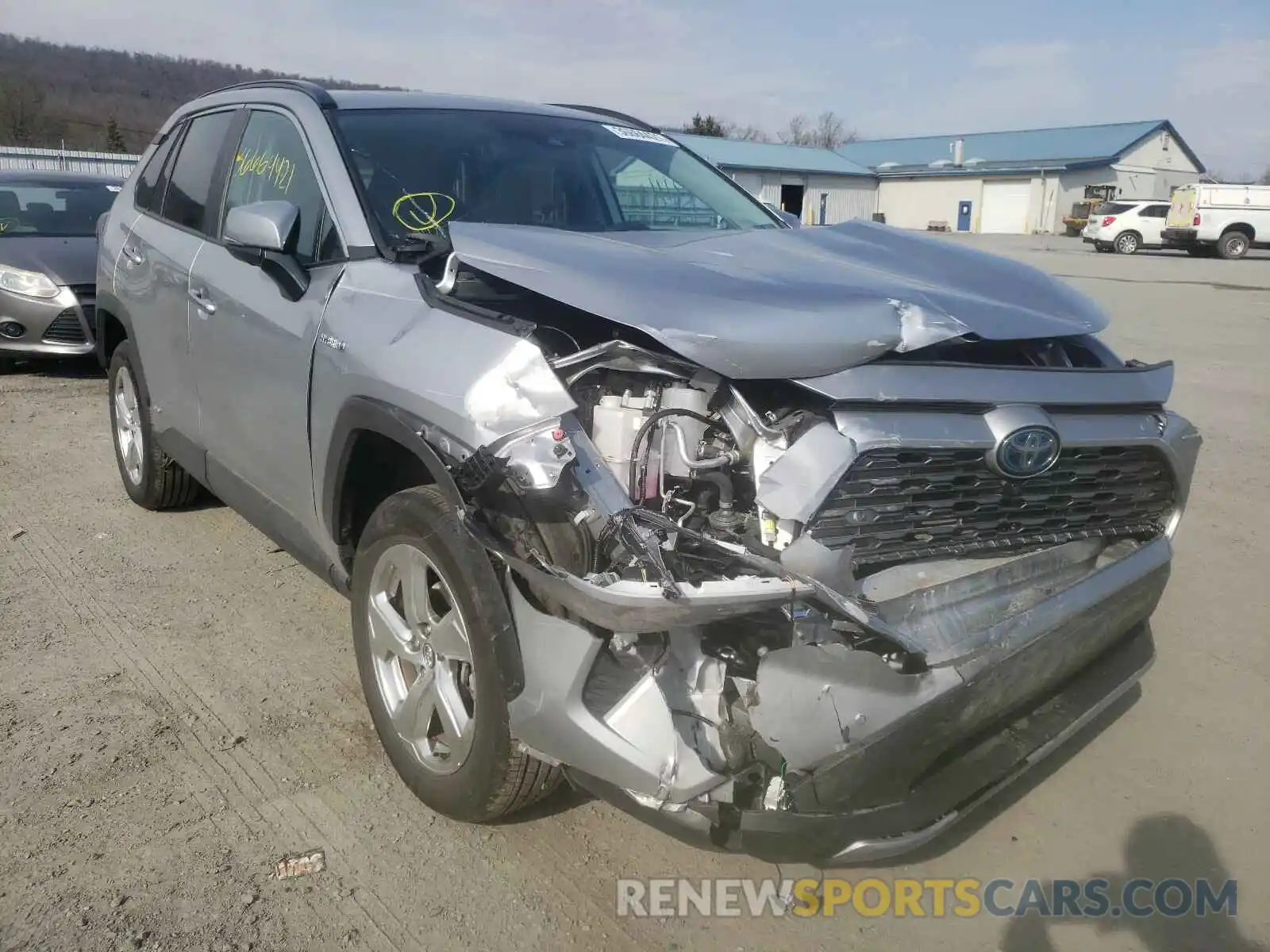 1 Photograph of a damaged car 4T3DWRFV1LU010737 TOYOTA RAV4 2020