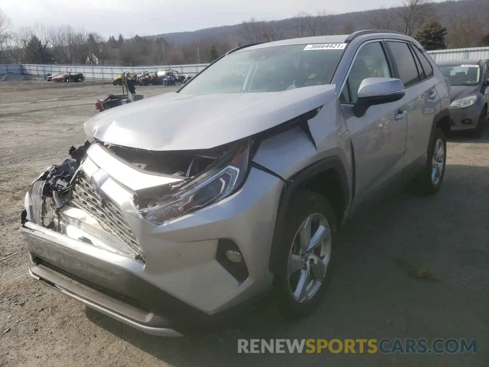 2 Photograph of a damaged car 4T3DWRFV1LU010737 TOYOTA RAV4 2020