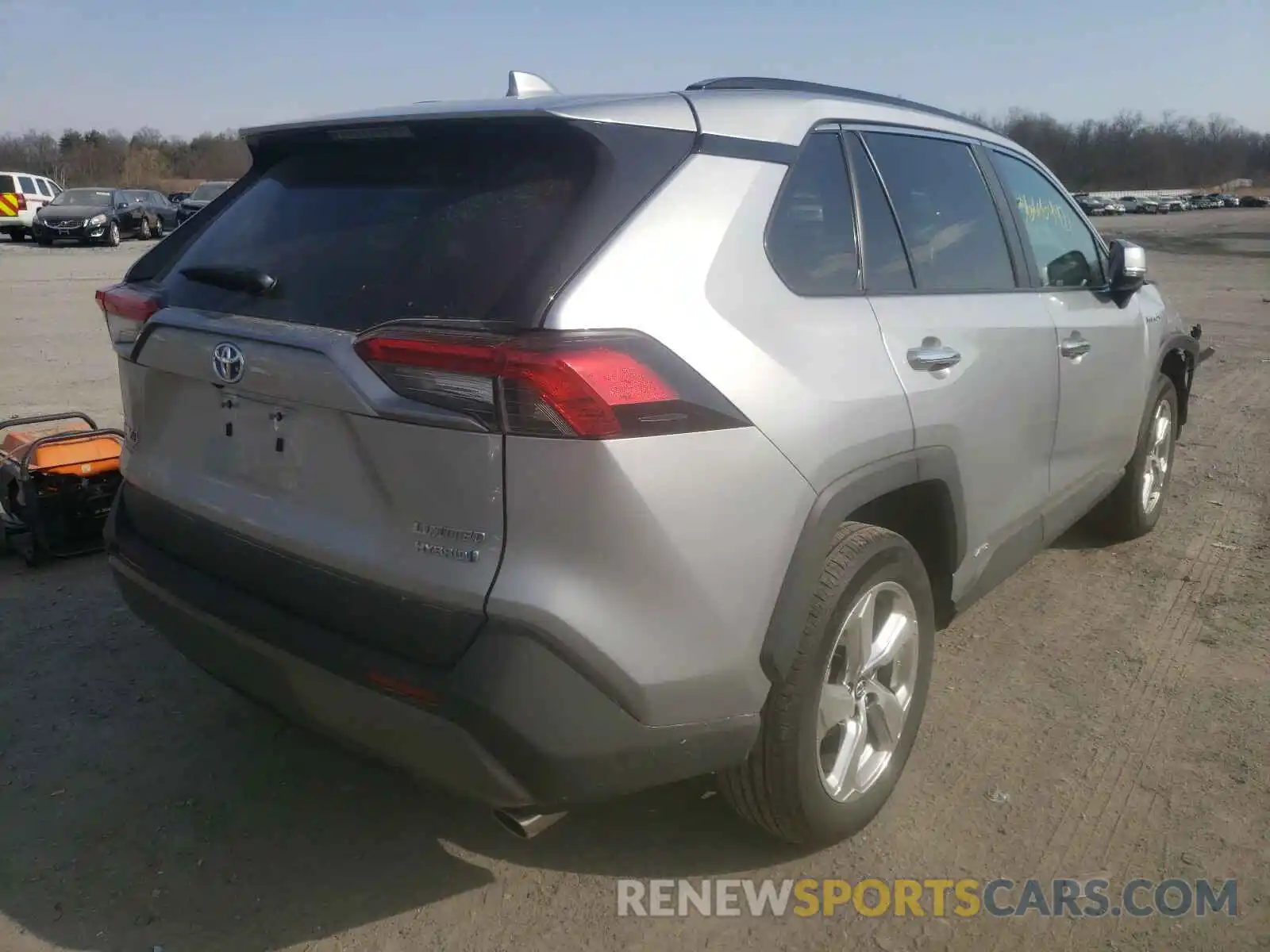 4 Photograph of a damaged car 4T3DWRFV1LU010737 TOYOTA RAV4 2020