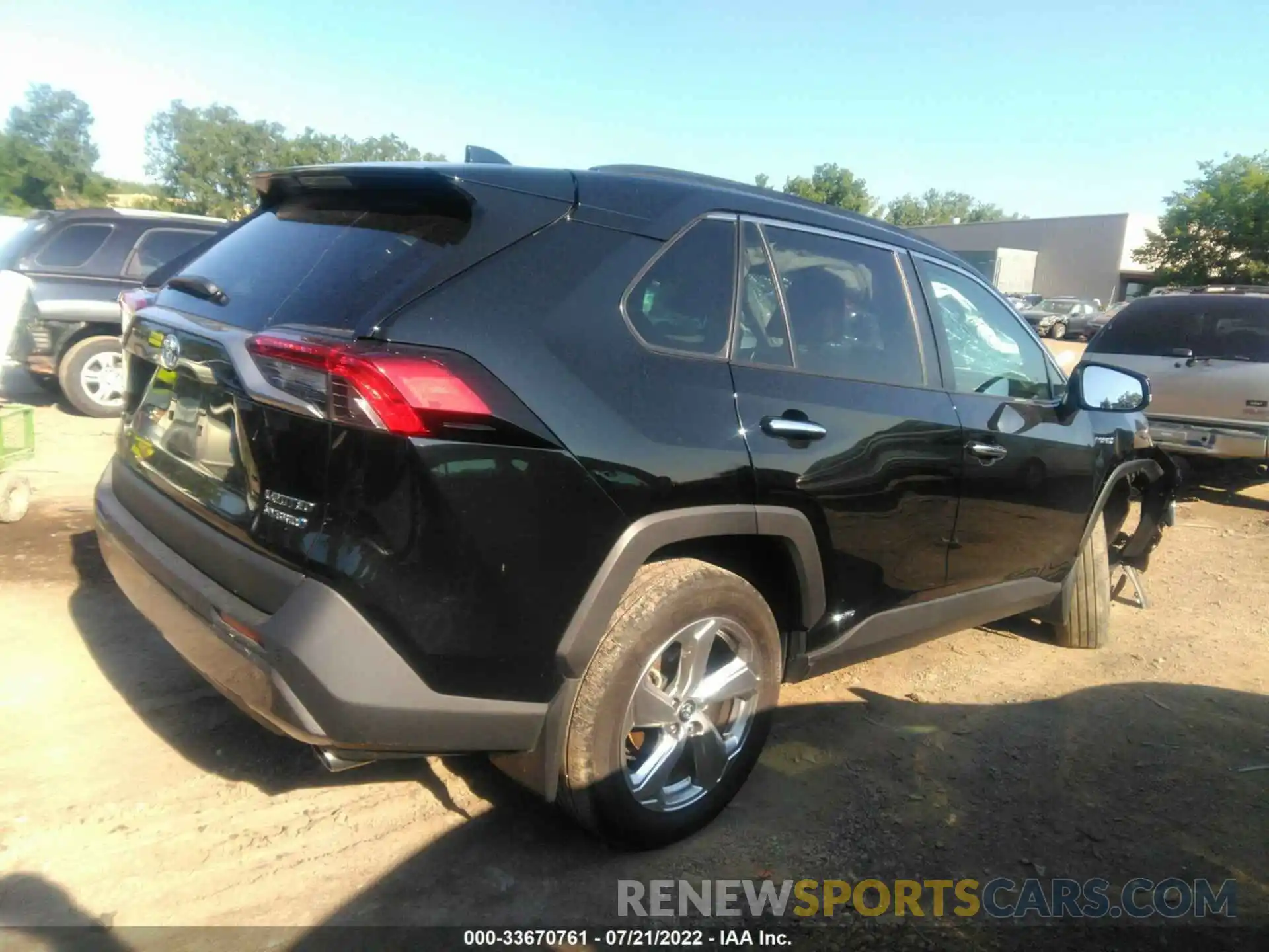 4 Photograph of a damaged car 4T3DWRFV2LU006535 TOYOTA RAV4 2020