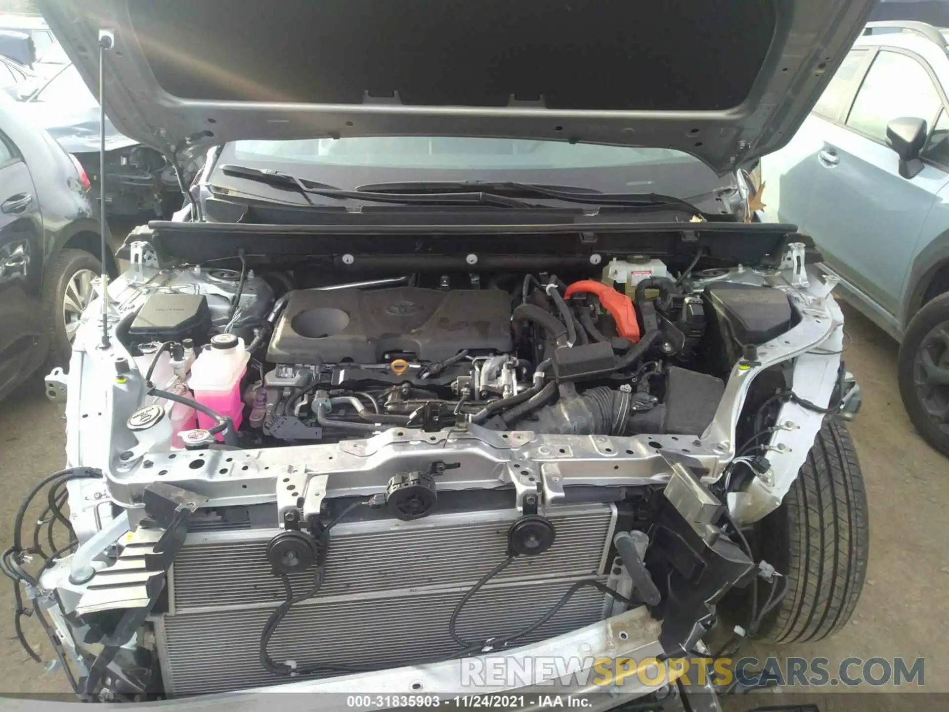 10 Фотография поврежденного автомобиля 4T3DWRFV3LU008259 TOYOTA RAV4 2020