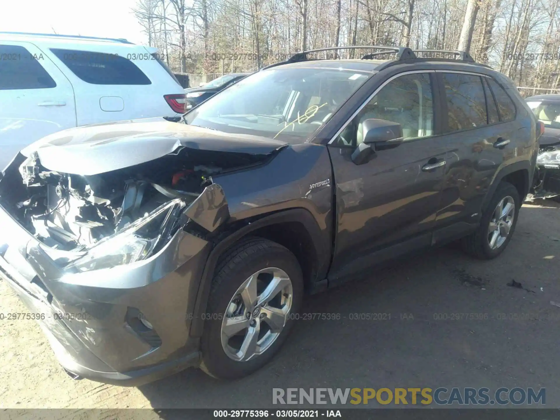 2 Photograph of a damaged car 4T3DWRFV5LU009994 TOYOTA RAV4 2020