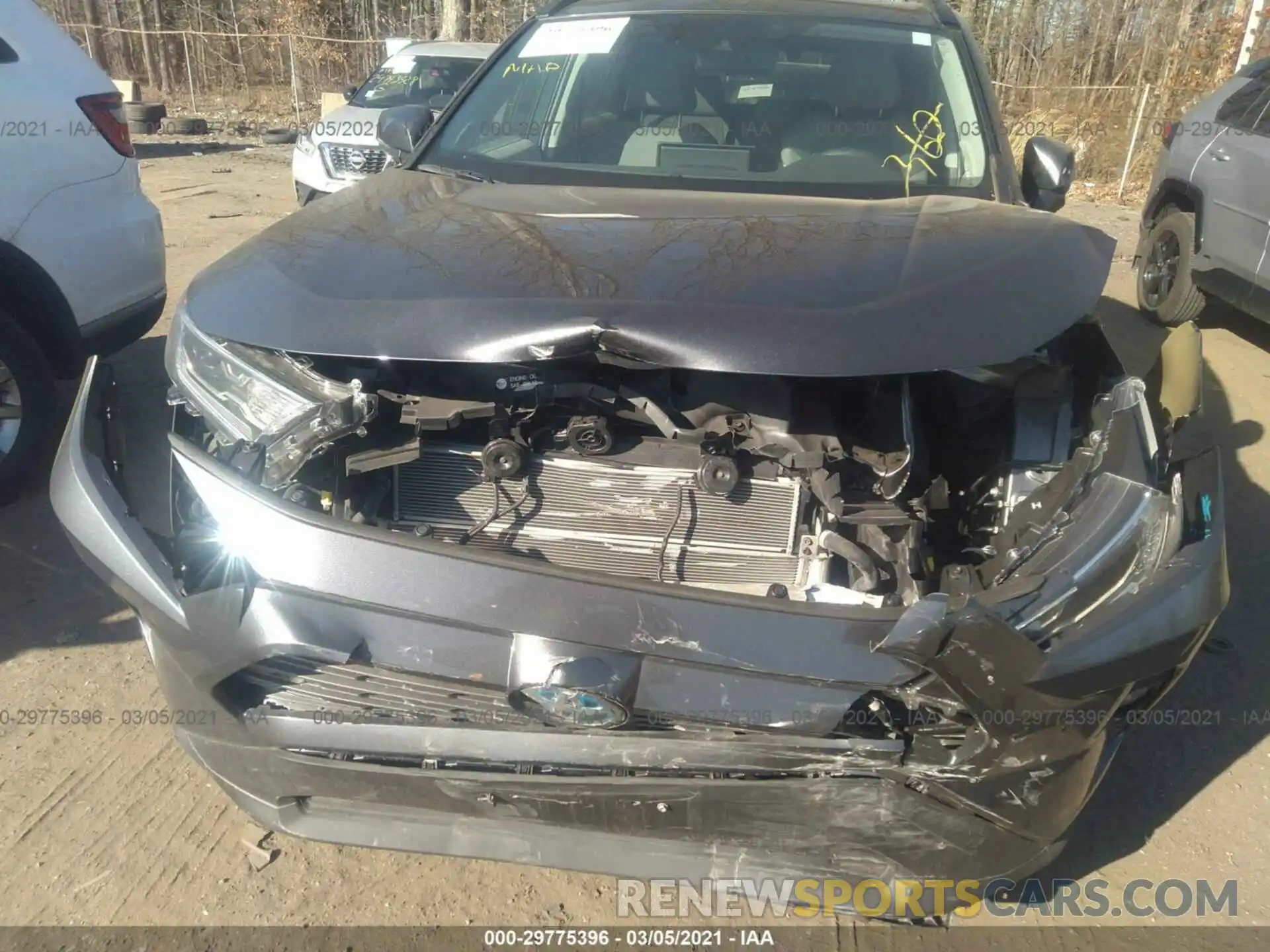 6 Photograph of a damaged car 4T3DWRFV5LU009994 TOYOTA RAV4 2020