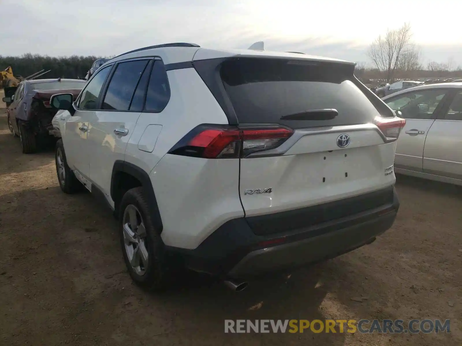 3 Photograph of a damaged car 4T3DWRFV6LU009857 TOYOTA RAV4 2020