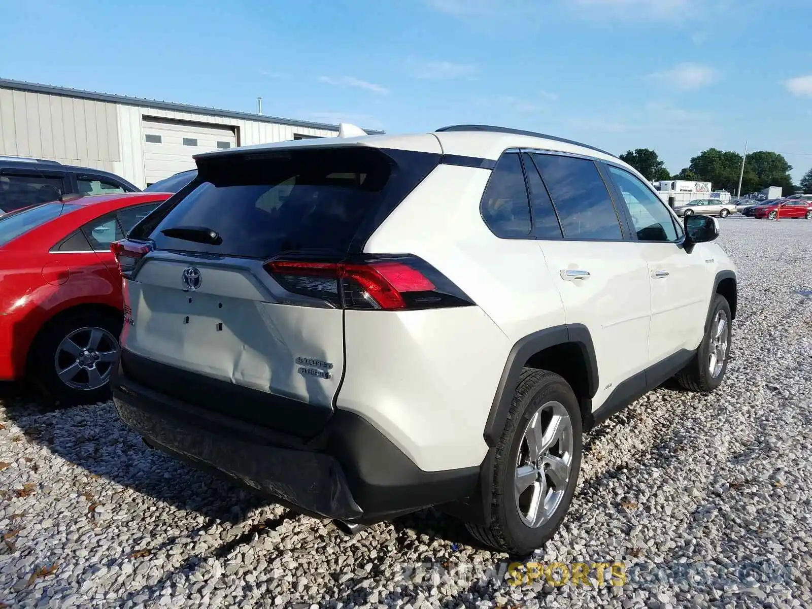 4 Photograph of a damaged car 4T3DWRFV7LU001623 TOYOTA RAV4 2020