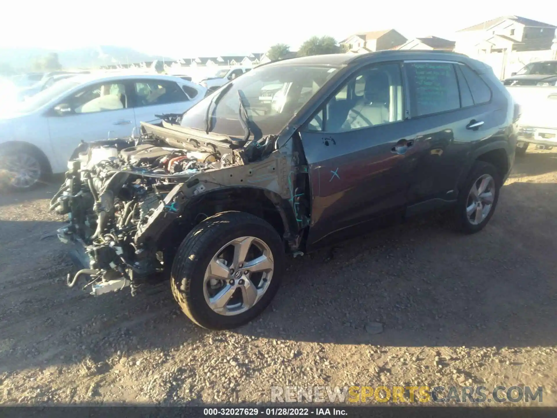 2 Фотография поврежденного автомобиля 4T3DWRFV7LU005123 TOYOTA RAV4 2020