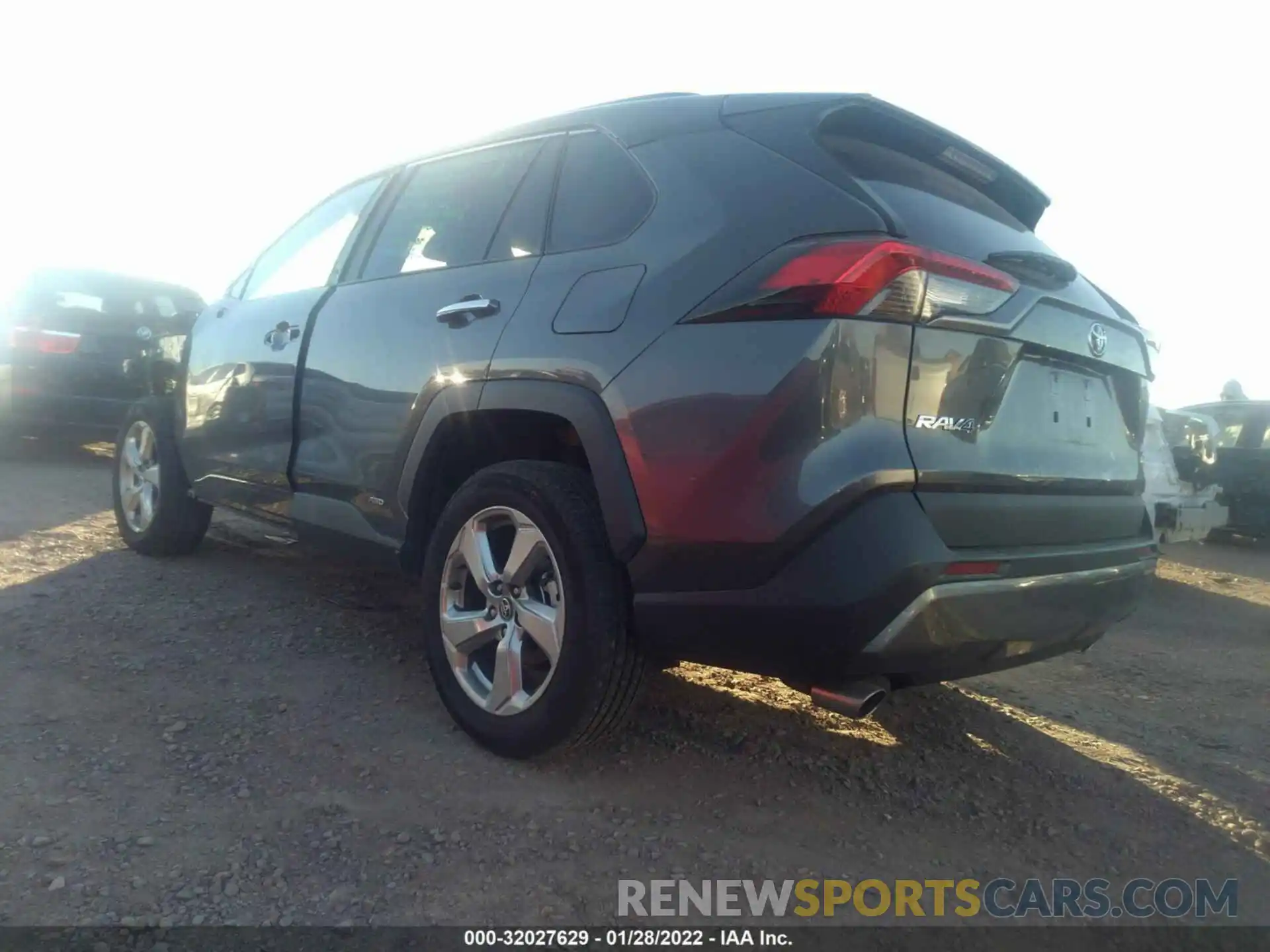 3 Photograph of a damaged car 4T3DWRFV7LU005123 TOYOTA RAV4 2020