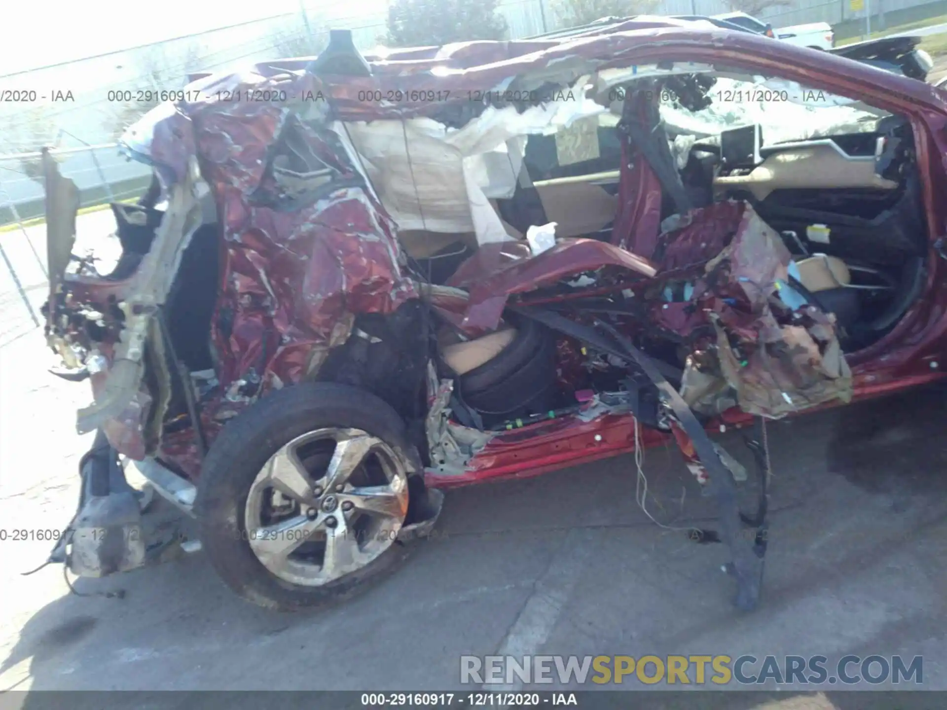 6 Photograph of a damaged car 4T3DWRFV7LU009074 TOYOTA RAV4 2020