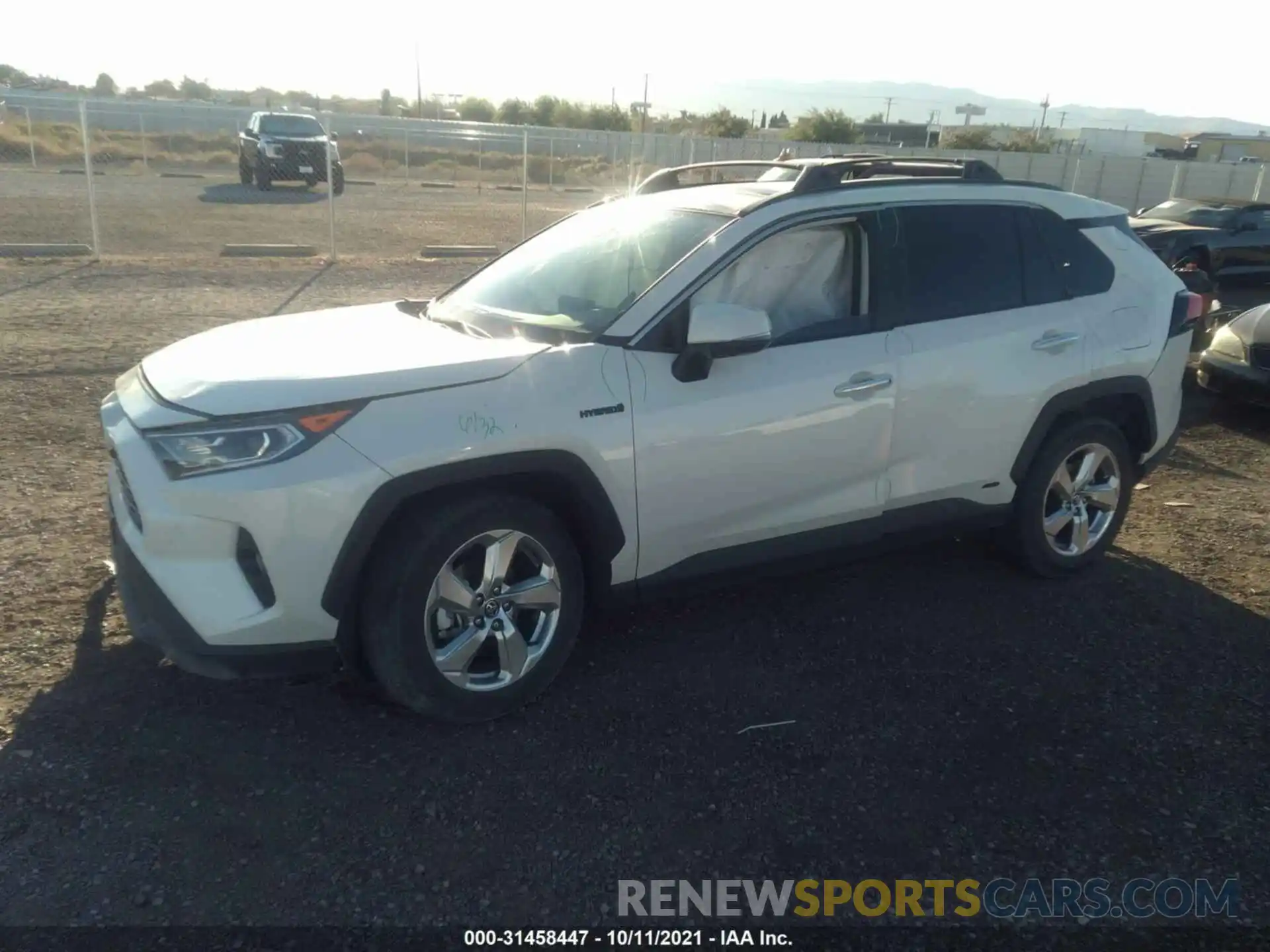 2 Photograph of a damaged car 4T3DWRFV8LU004983 TOYOTA RAV4 2020