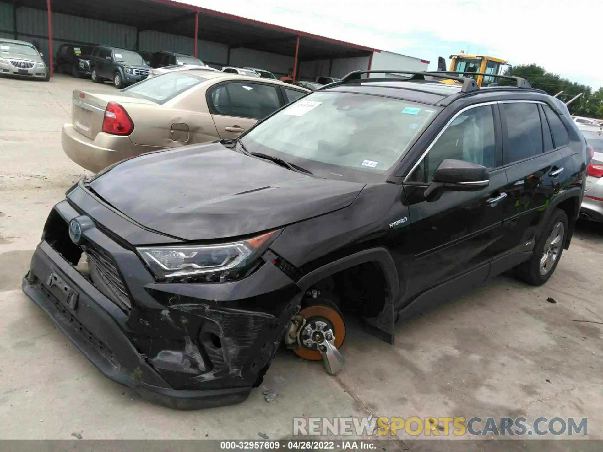 2 Photograph of a damaged car 4T3DWRFV8LU005373 TOYOTA RAV4 2020