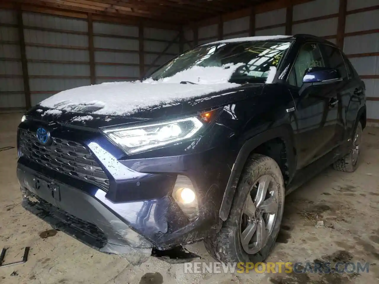 2 Photograph of a damaged car 4T3DWRFV9LU006533 TOYOTA RAV4 2020