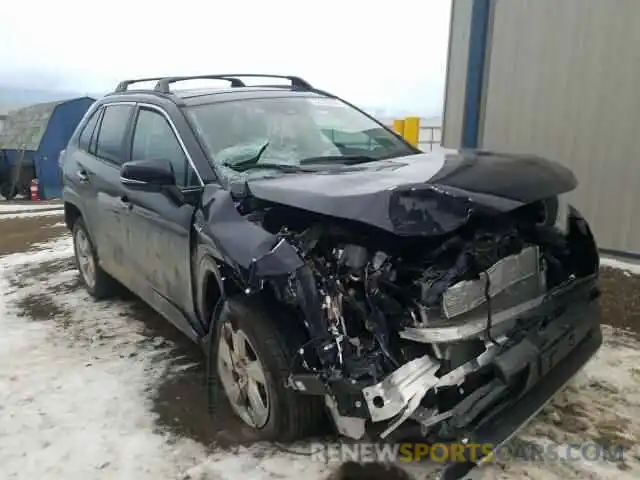 1 Photograph of a damaged car 4T3DWRFVXLU006704 TOYOTA RAV4 2020