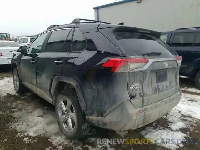 3 Photograph of a damaged car 4T3DWRFVXLU006704 TOYOTA RAV4 2020