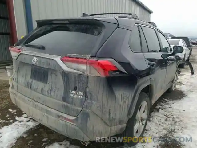 4 Photograph of a damaged car 4T3DWRFVXLU006704 TOYOTA RAV4 2020