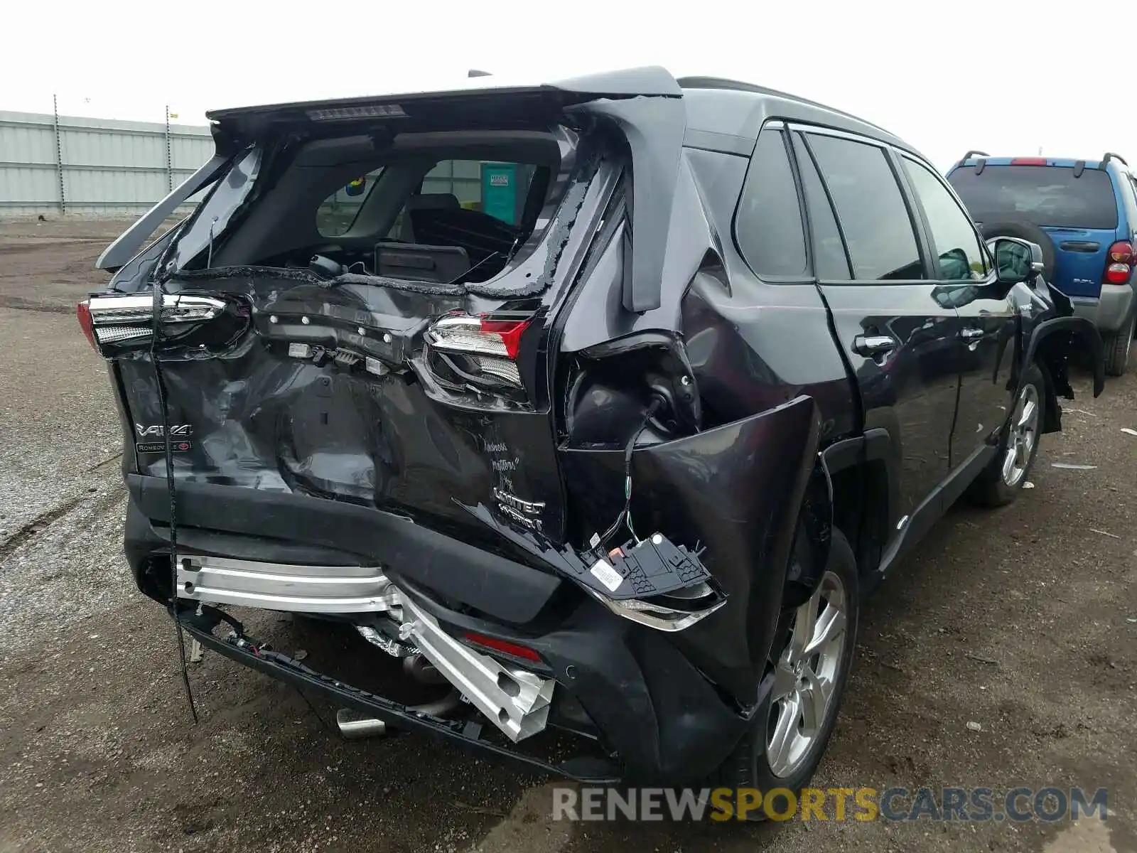 4 Photograph of a damaged car 4T3DWRFVXLU010767 TOYOTA RAV4 2020