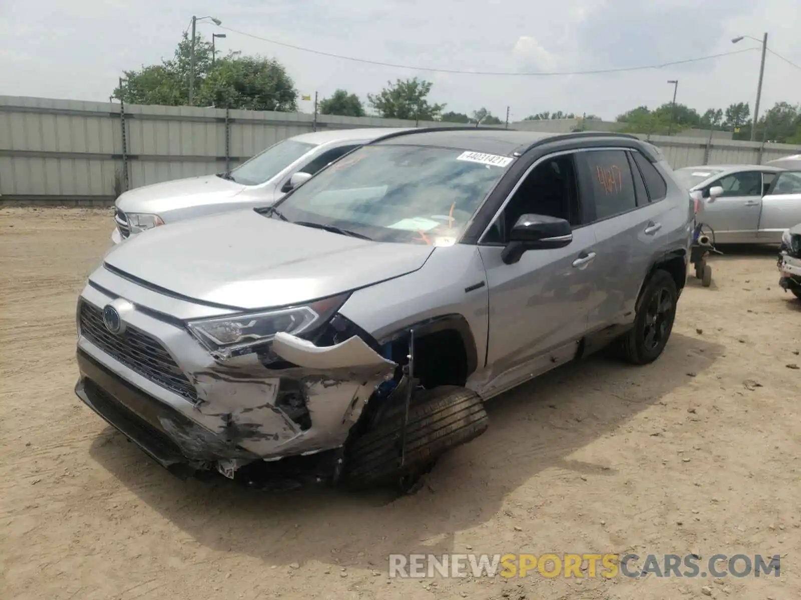 2 Photograph of a damaged car 4T3E6RFV9LU001028 TOYOTA RAV4 2020