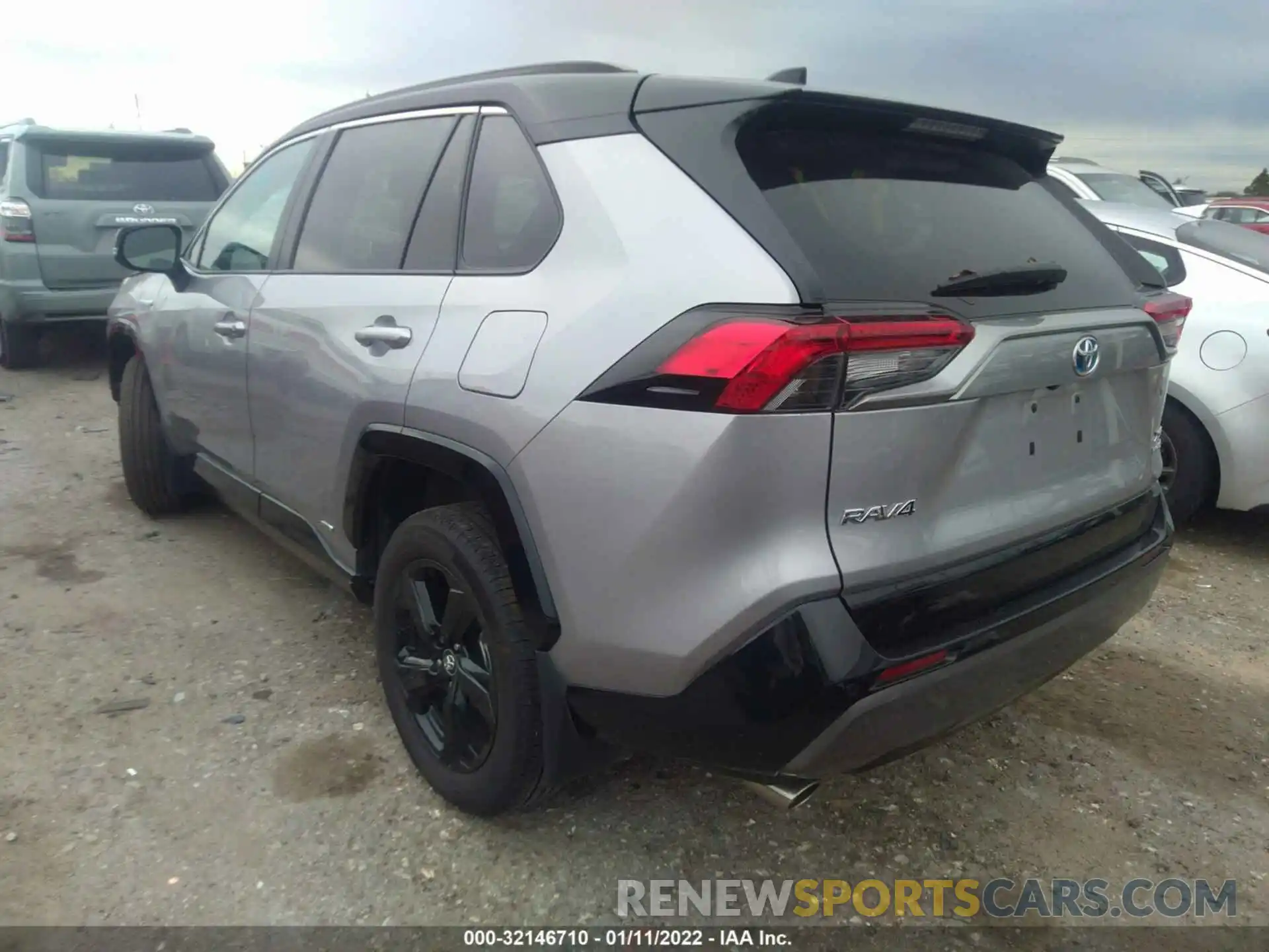 3 Photograph of a damaged car 4T3EWRFV0LU006554 TOYOTA RAV4 2020