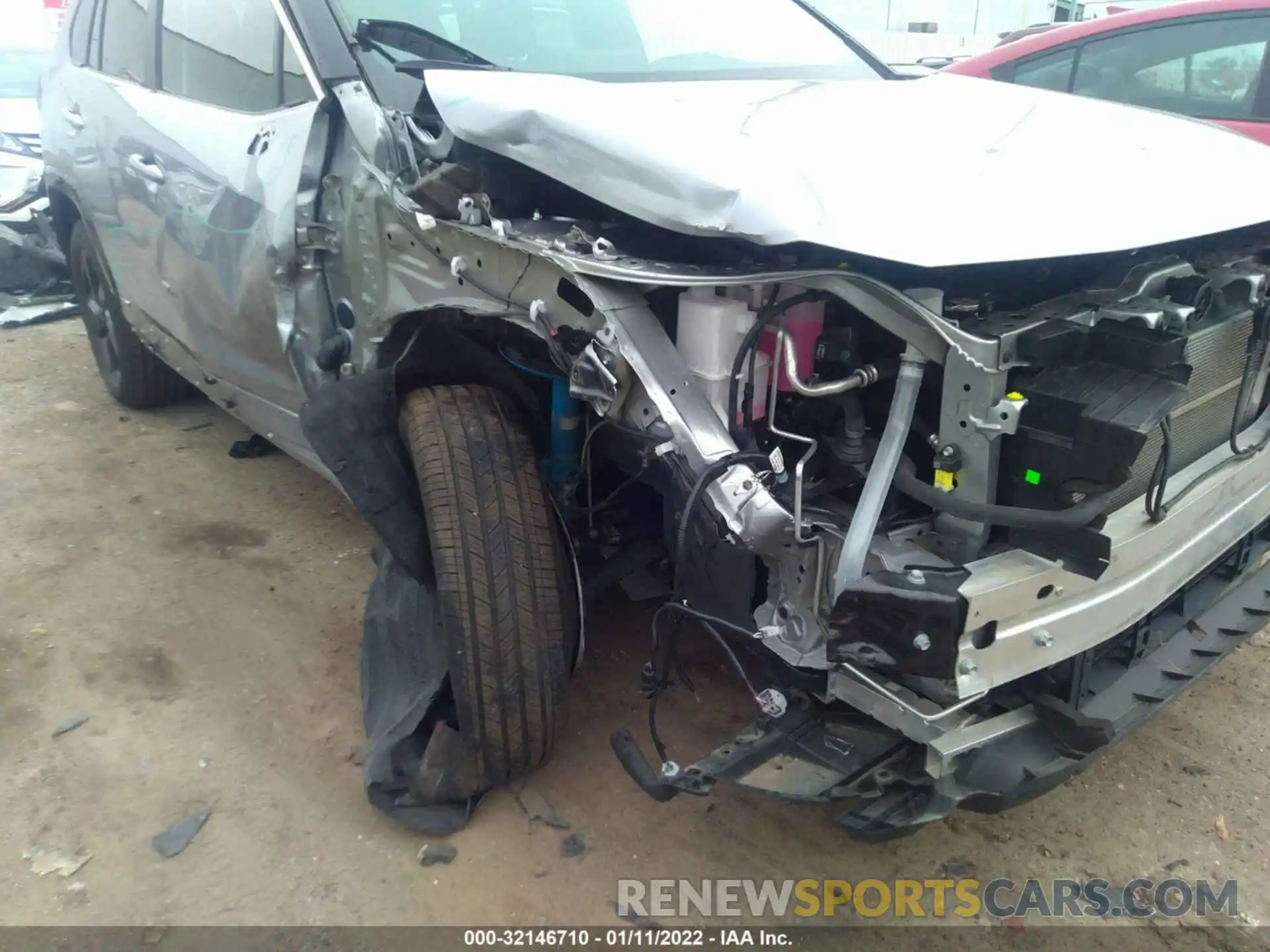 6 Photograph of a damaged car 4T3EWRFV0LU006554 TOYOTA RAV4 2020