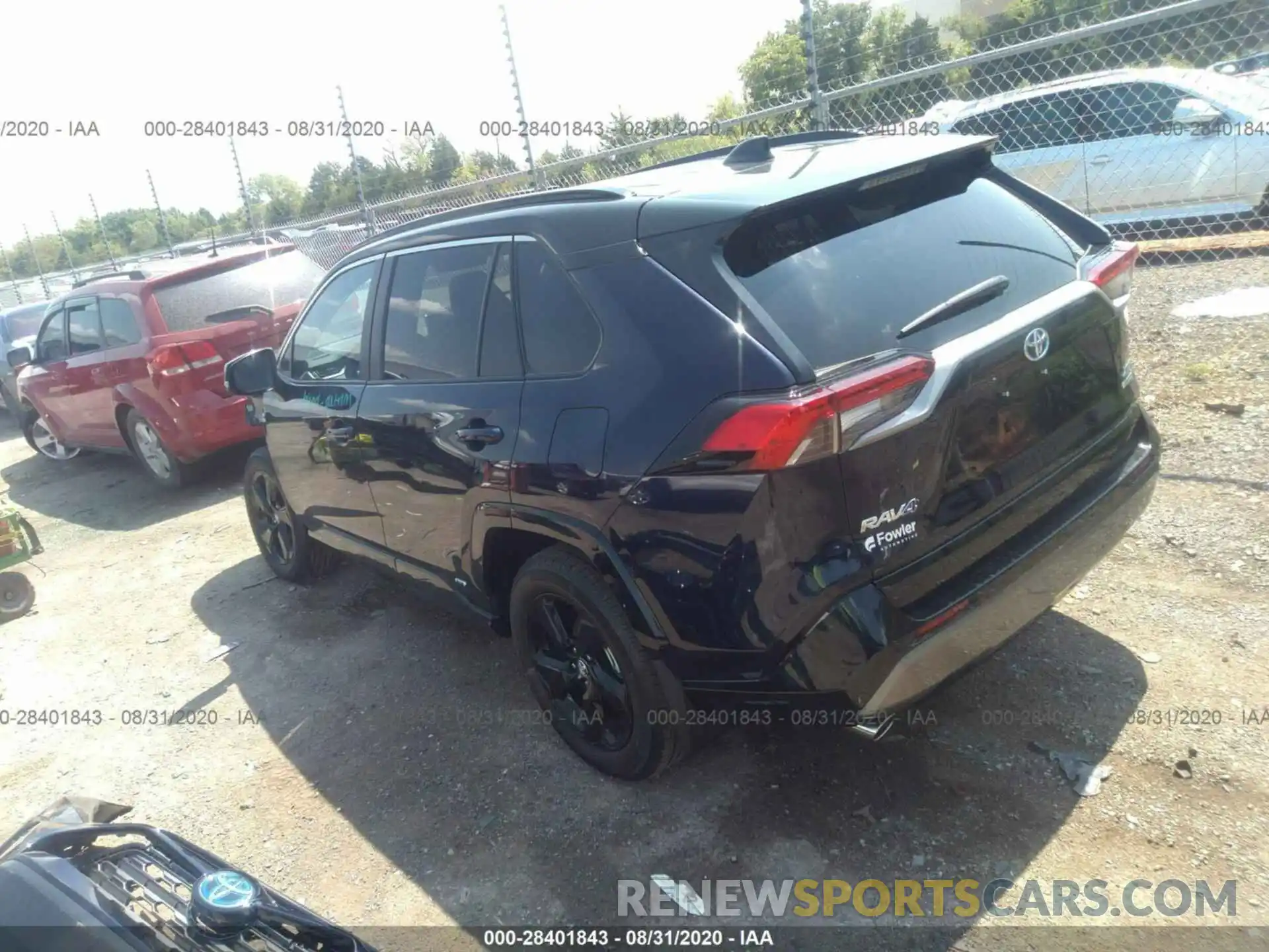 3 Photograph of a damaged car 4T3EWRFV1LU006515 TOYOTA RAV4 2020