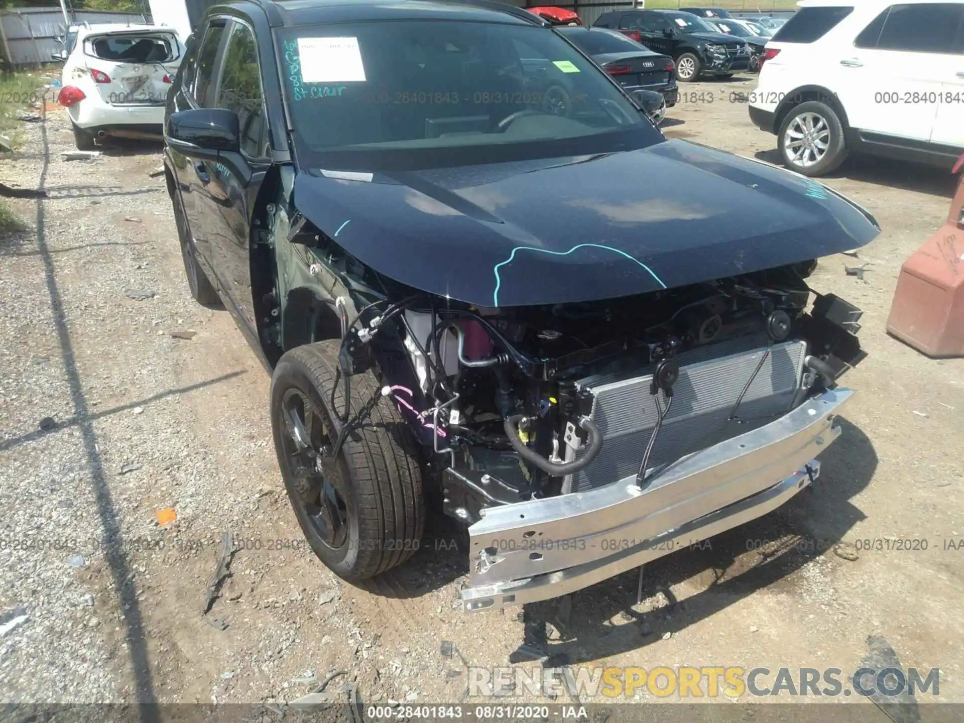 6 Photograph of a damaged car 4T3EWRFV1LU006515 TOYOTA RAV4 2020