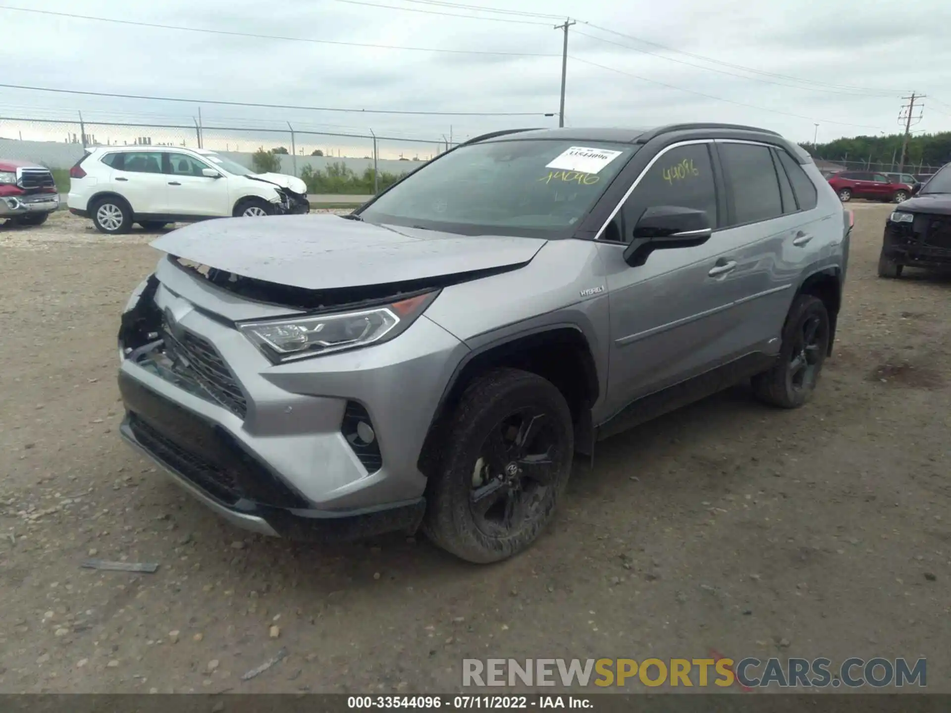 2 Фотография поврежденного автомобиля 4T3EWRFV2LU005065 TOYOTA RAV4 2020