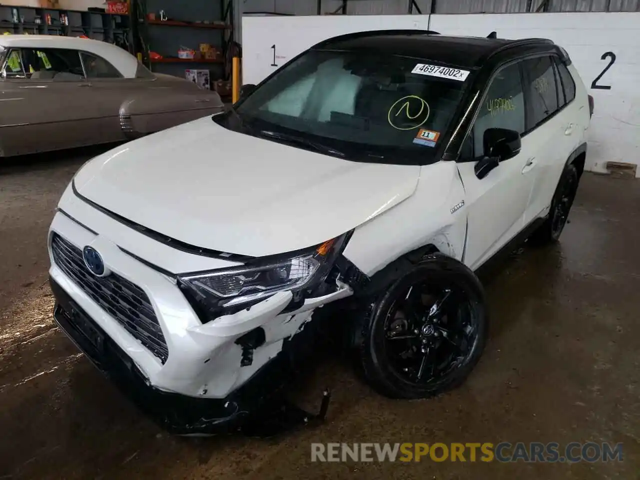 2 Photograph of a damaged car 4T3EWRFV3LU003423 TOYOTA RAV4 2020