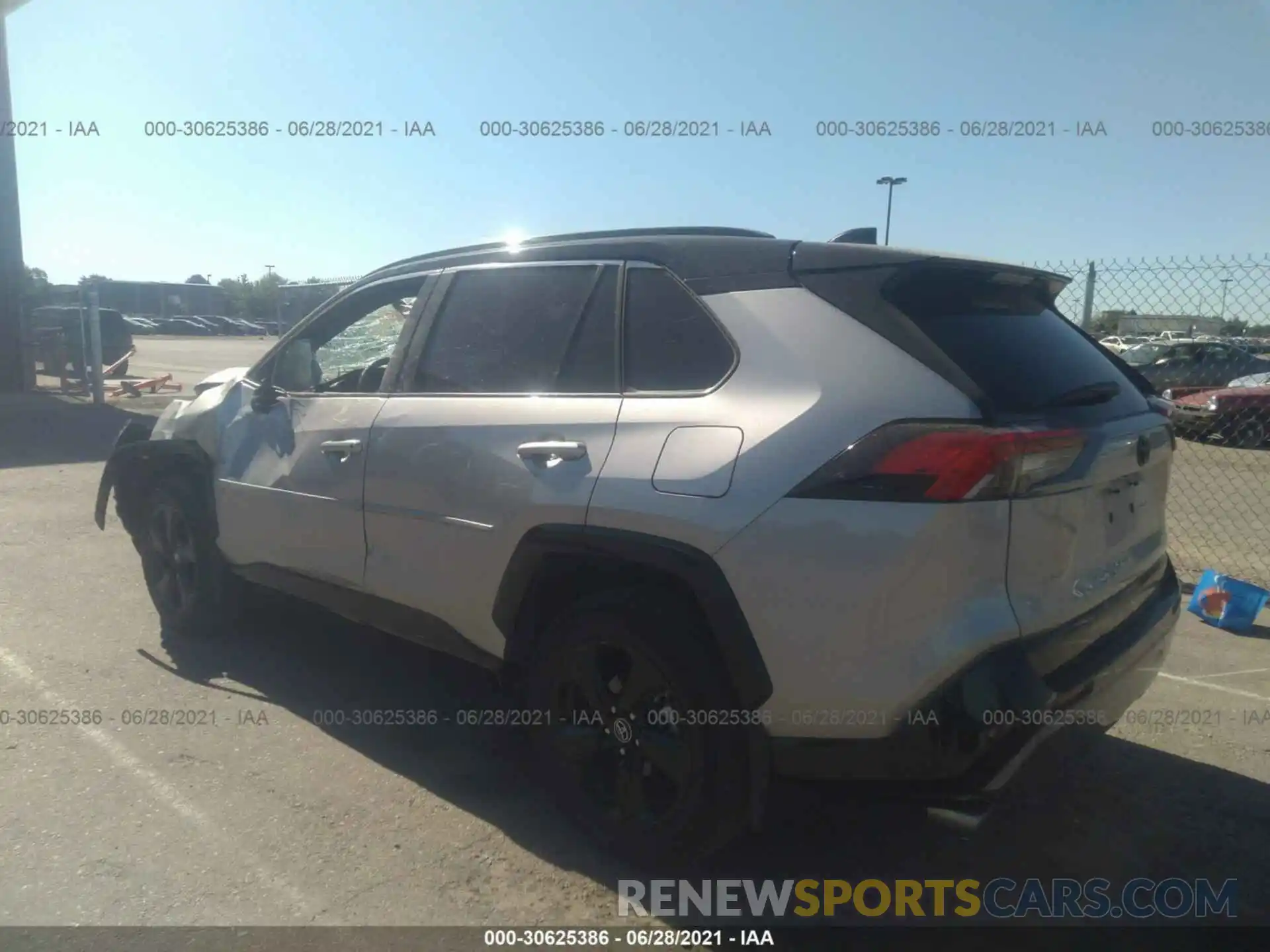 3 Photograph of a damaged car 4T3EWRFV3LU004667 TOYOTA RAV4 2020