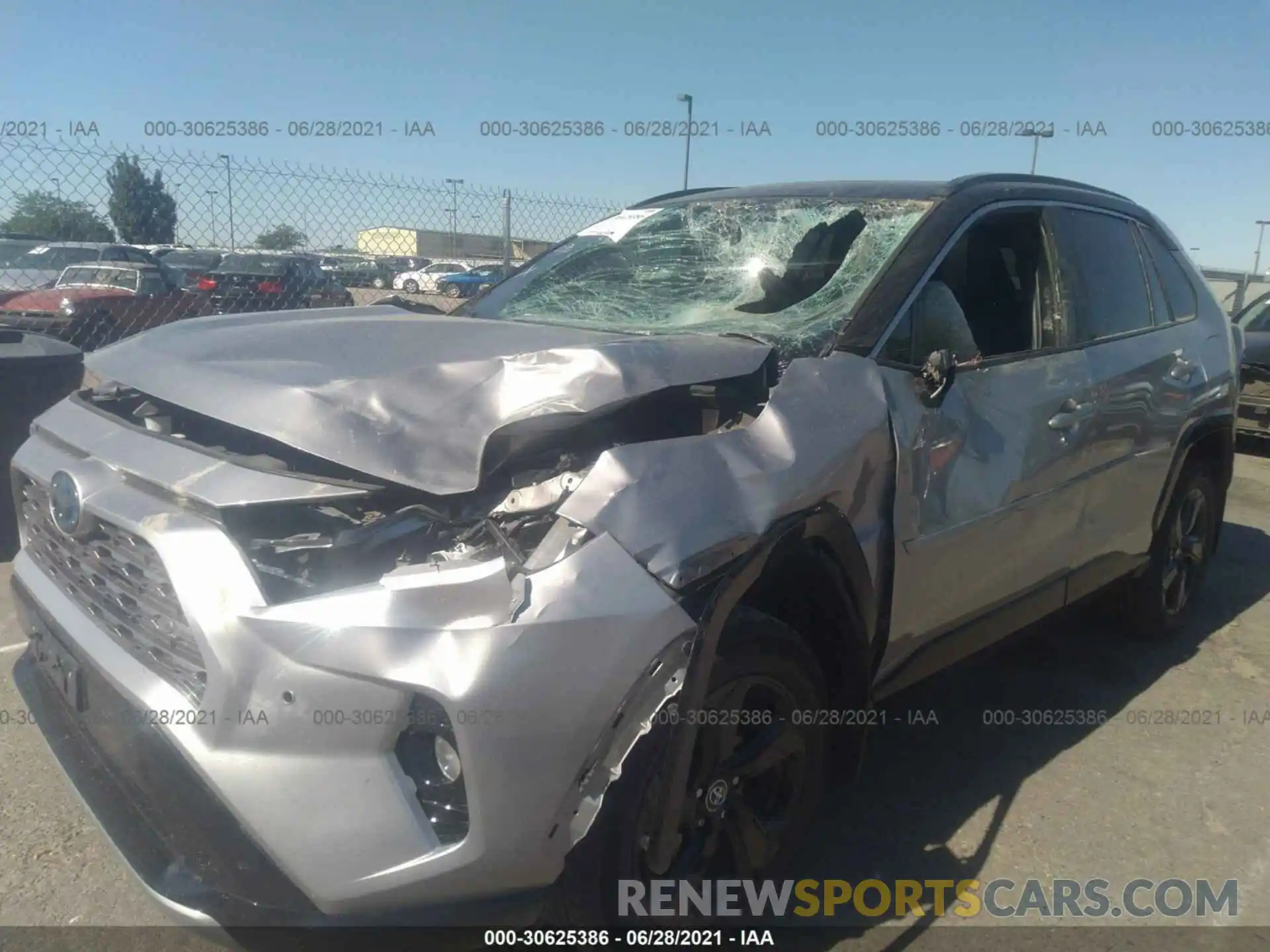 6 Photograph of a damaged car 4T3EWRFV3LU004667 TOYOTA RAV4 2020