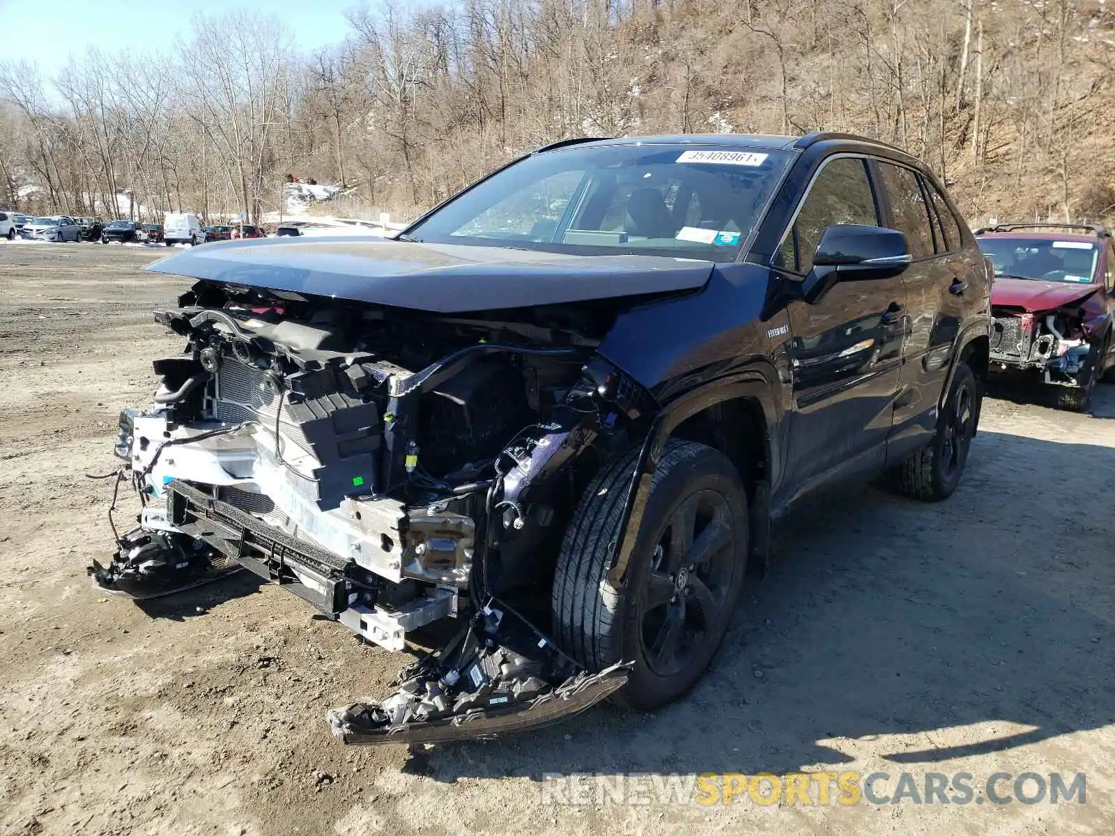 2 Photograph of a damaged car 4T3EWRFV3LU006337 TOYOTA RAV4 2020