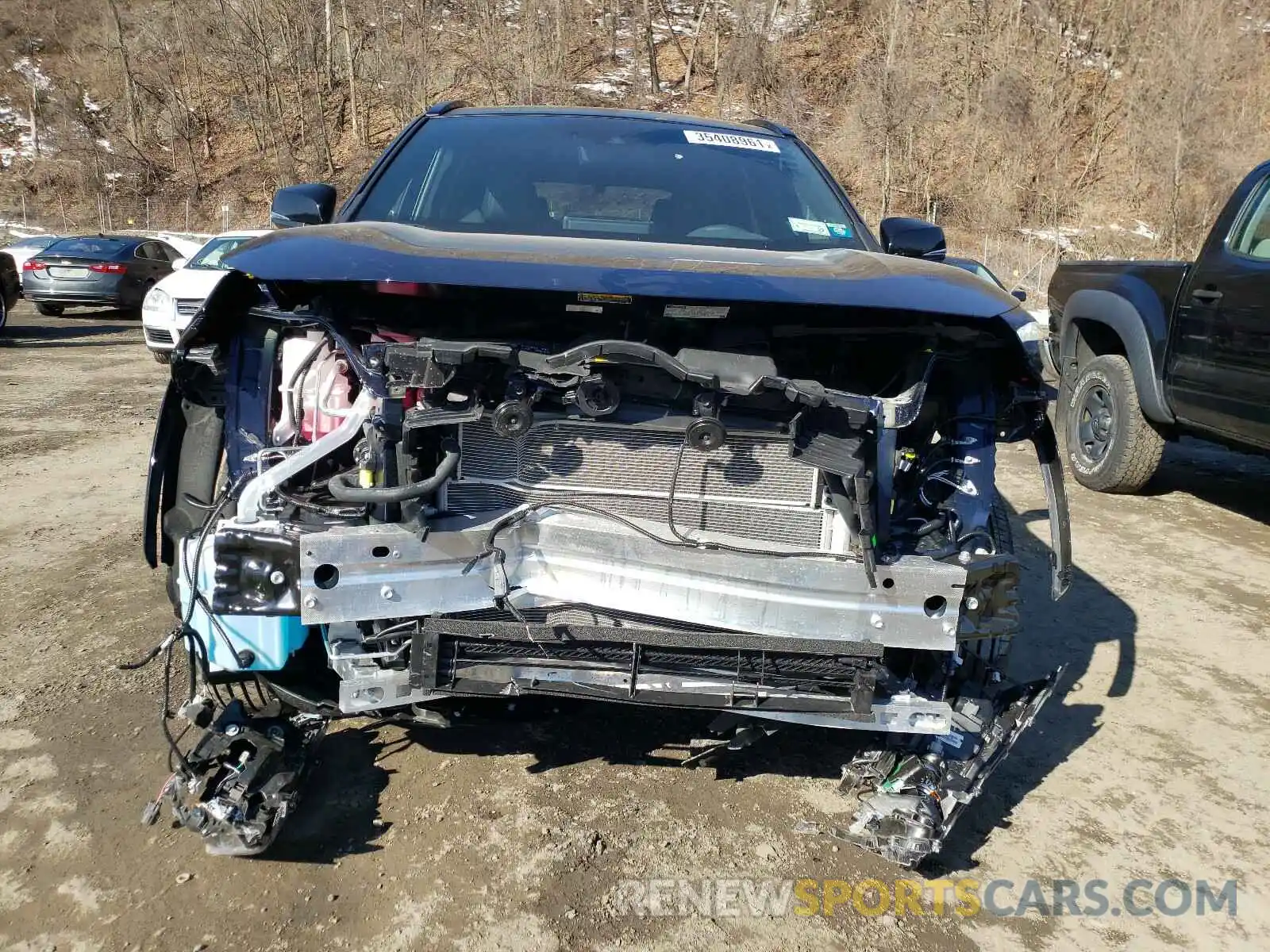 9 Photograph of a damaged car 4T3EWRFV3LU006337 TOYOTA RAV4 2020