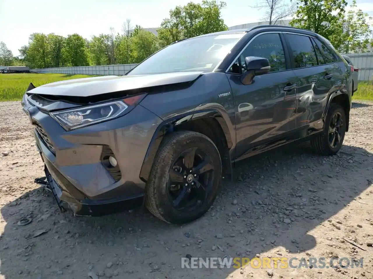 2 Photograph of a damaged car 4T3EWRFV4LU009845 TOYOTA RAV4 2020