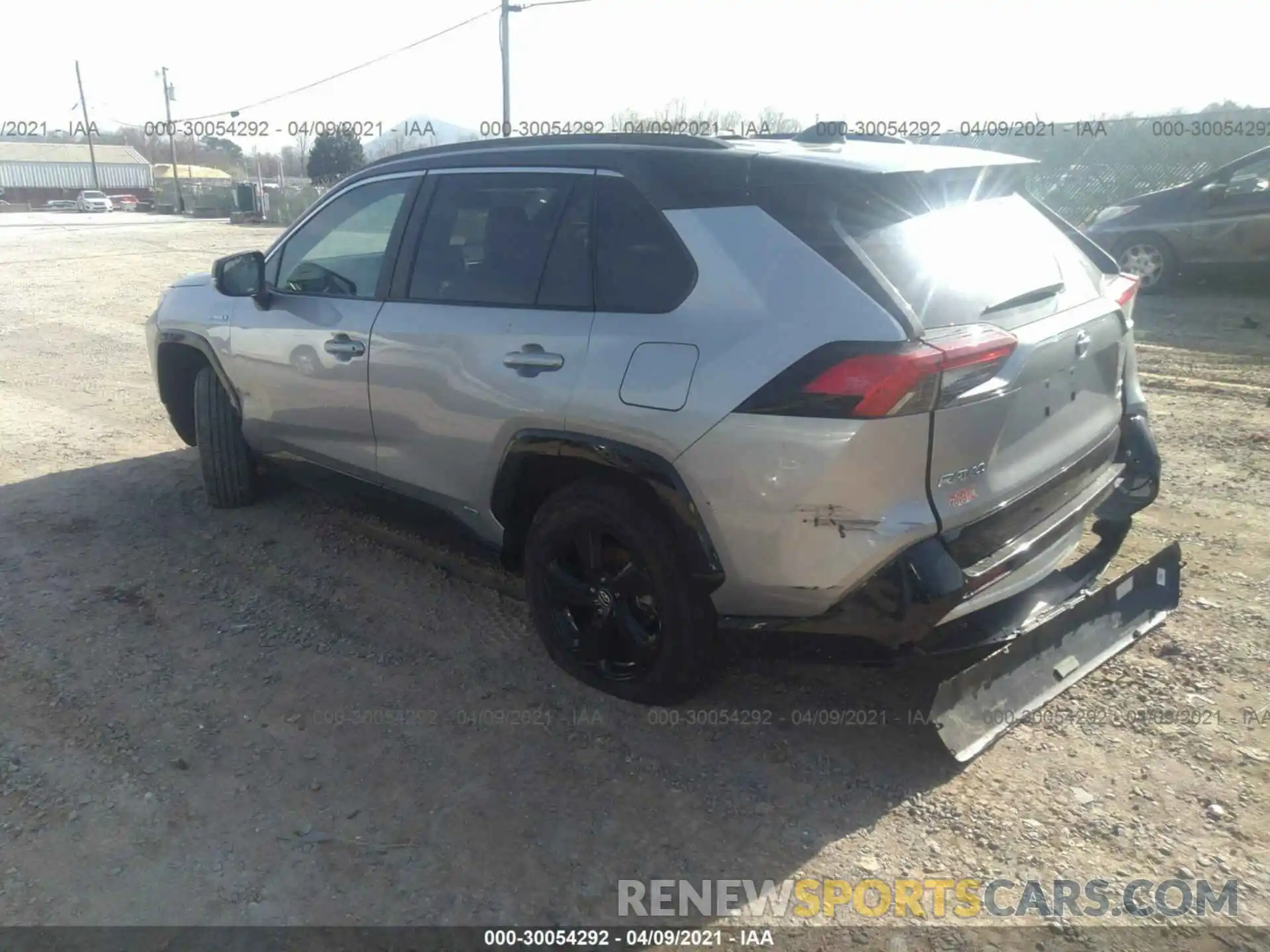 3 Photograph of a damaged car 4T3EWRFV6LU004677 TOYOTA RAV4 2020