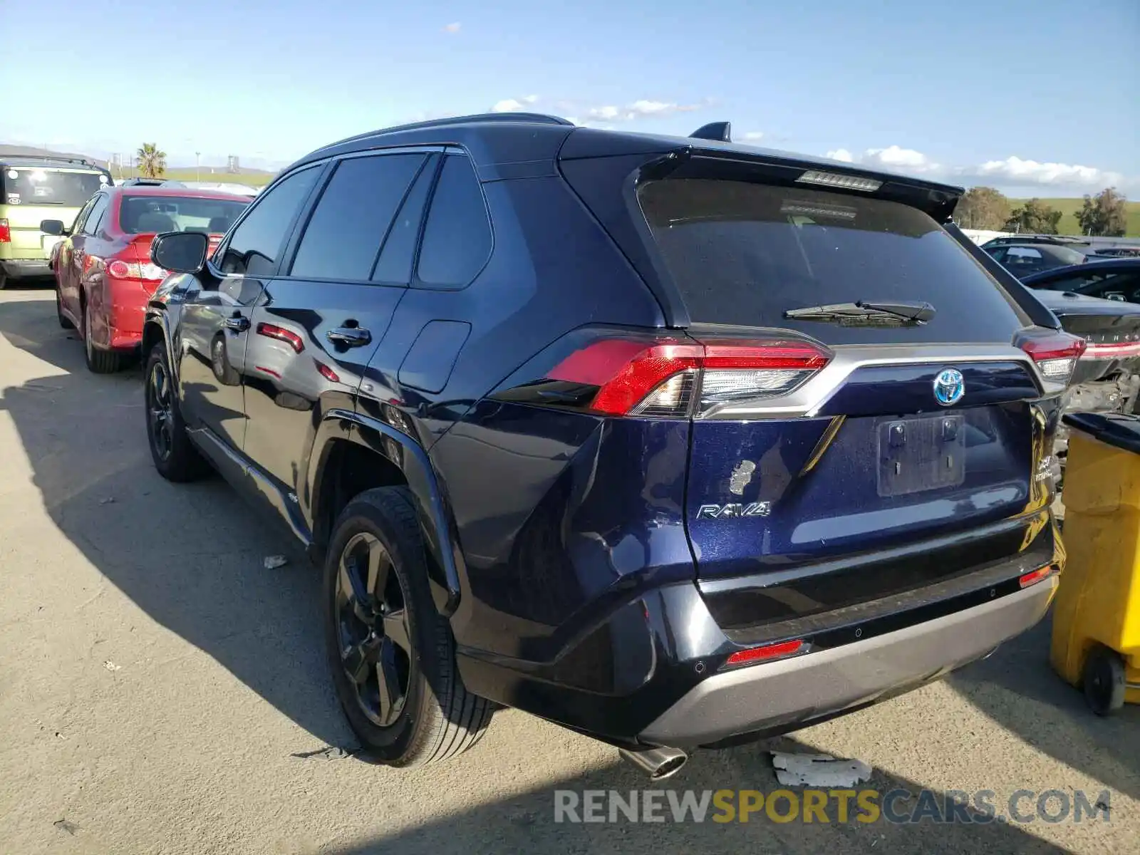 3 Photograph of a damaged car 4T3EWRFV7LU002260 TOYOTA RAV4 2020