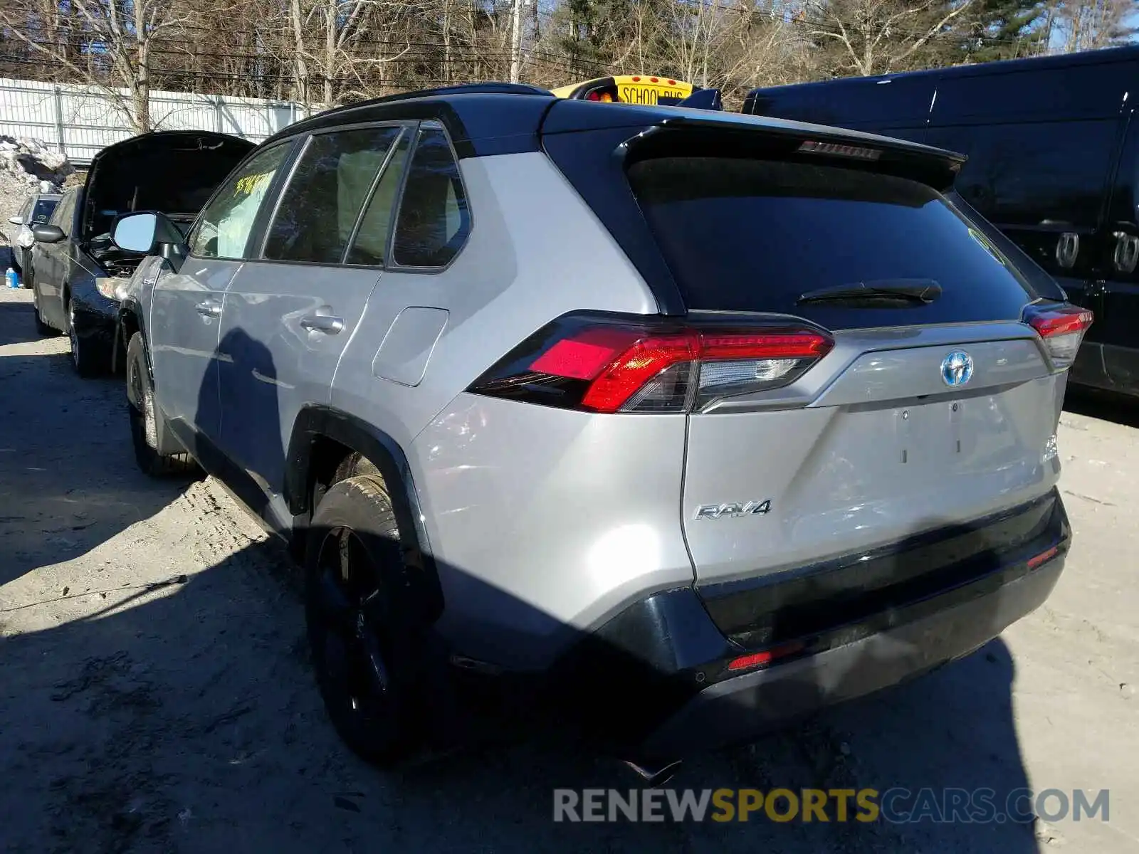 3 Photograph of a damaged car 4T3EWRFV7LU003506 TOYOTA RAV4 2020