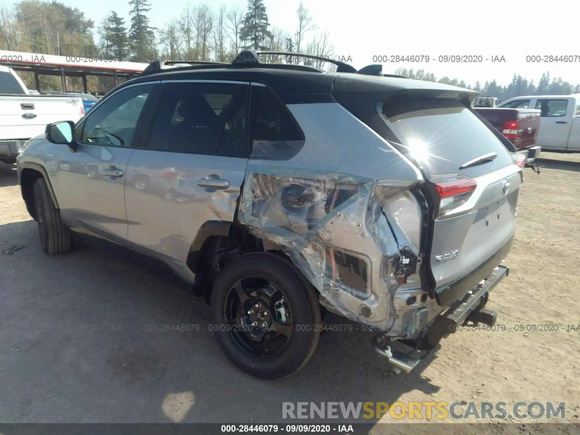 3 Photograph of a damaged car 4T3EWRFV8LU004048 TOYOTA RAV4 2020