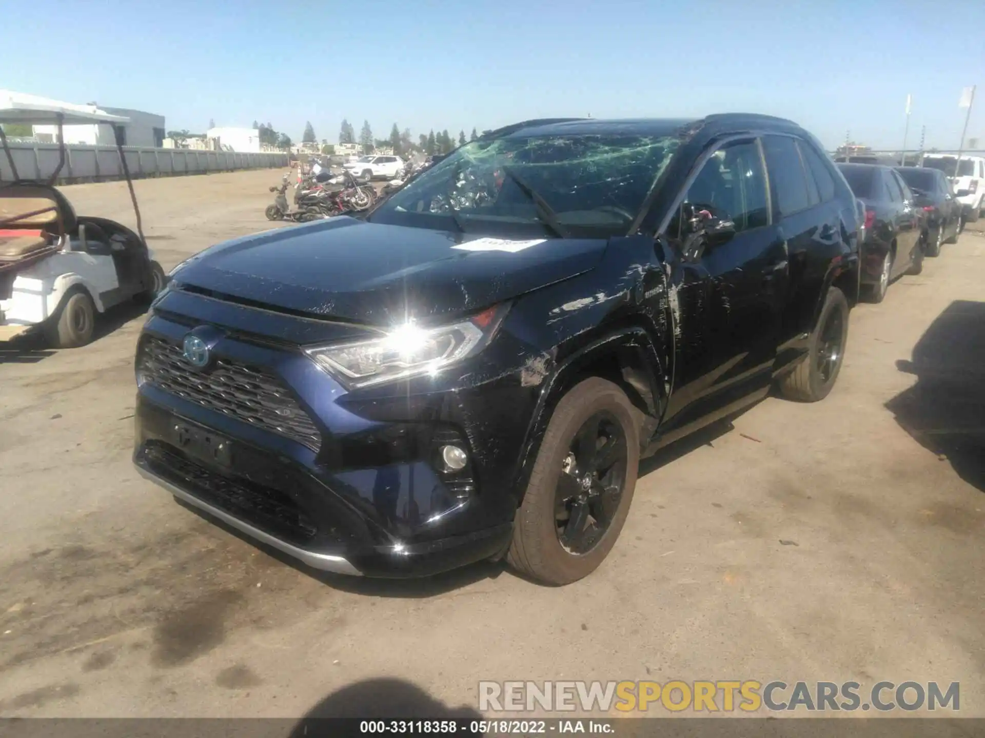 2 Фотография поврежденного автомобиля 4T3EWRFV8LU005670 TOYOTA RAV4 2020