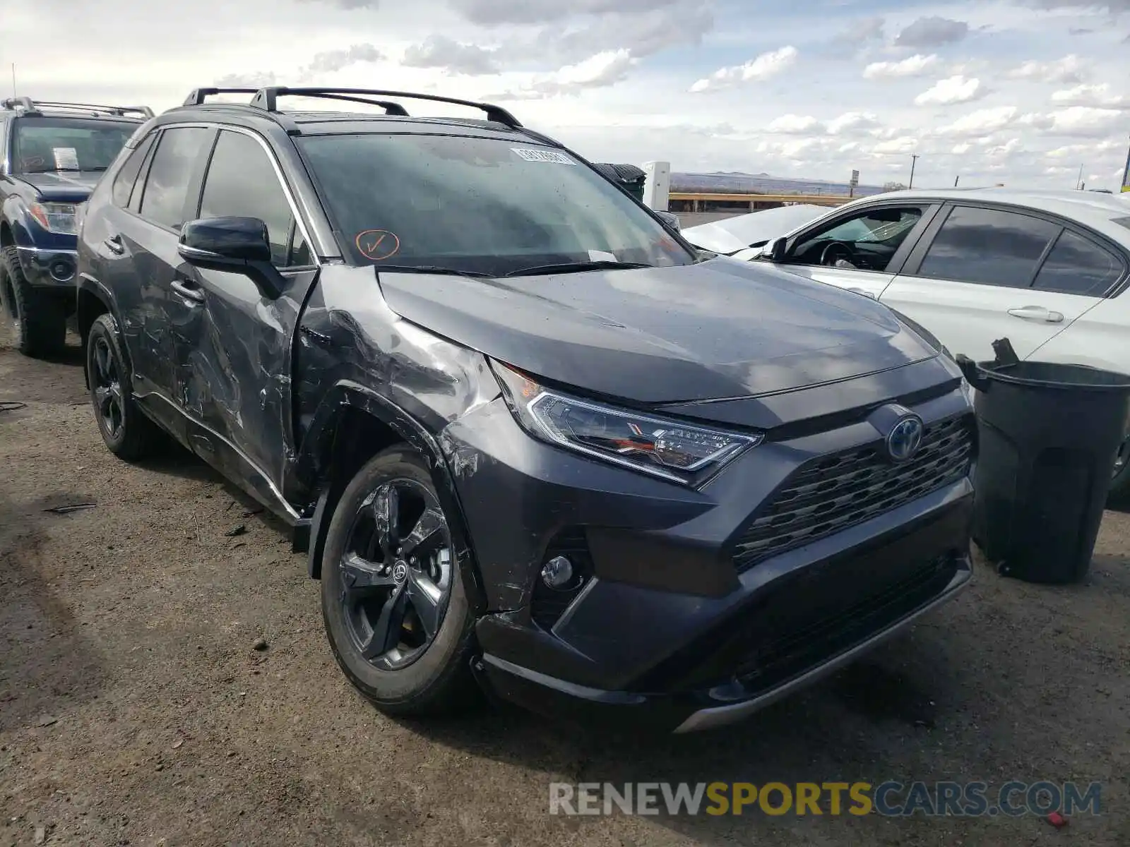 9 Фотография поврежденного автомобиля 4T3EWRFV8LU006706 TOYOTA RAV4 2020