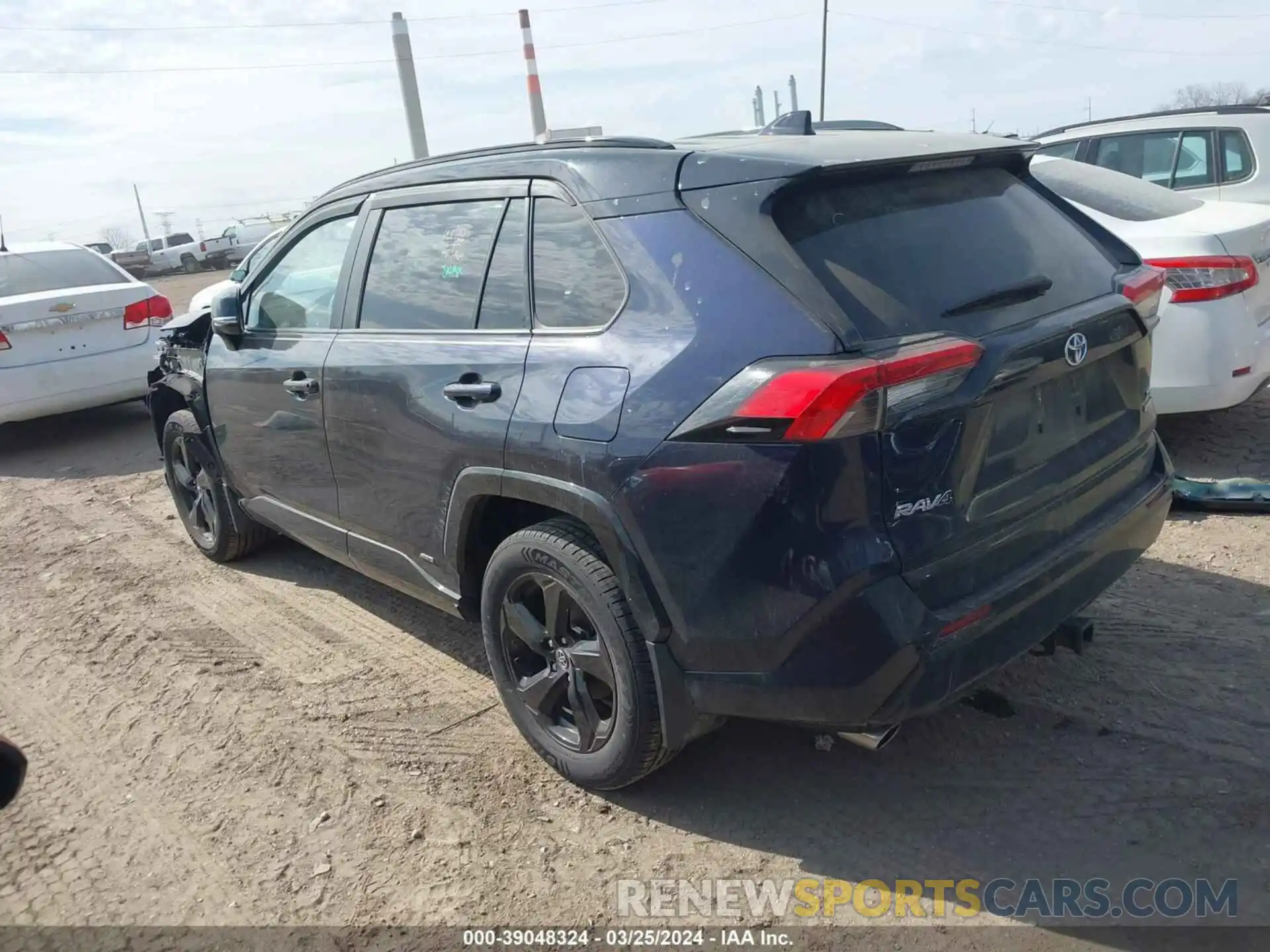 3 Photograph of a damaged car 4T3EWRFV9LU004169 TOYOTA RAV4 2020