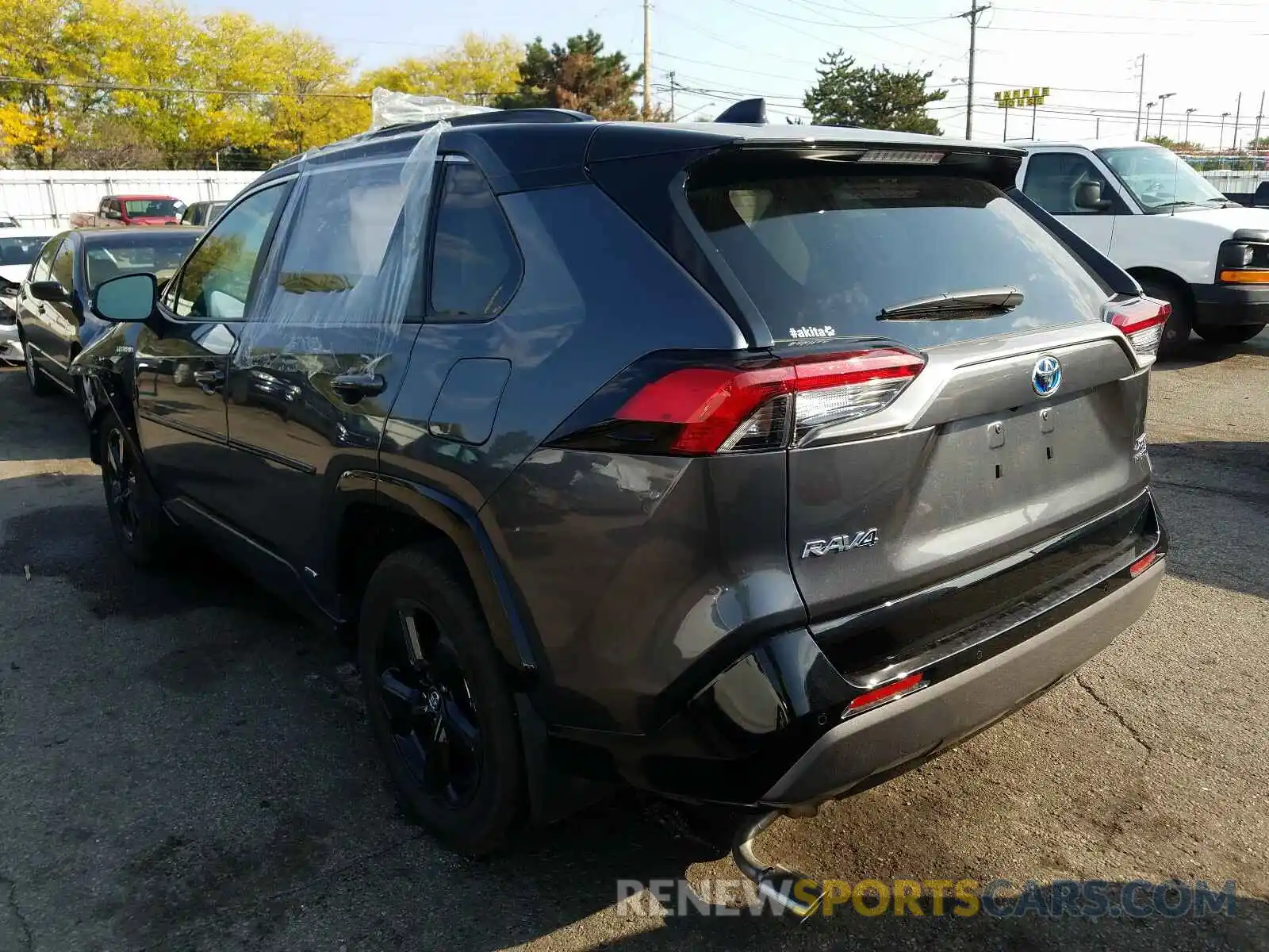 3 Photograph of a damaged car 4T3EWRFVXLU009915 TOYOTA RAV4 2020