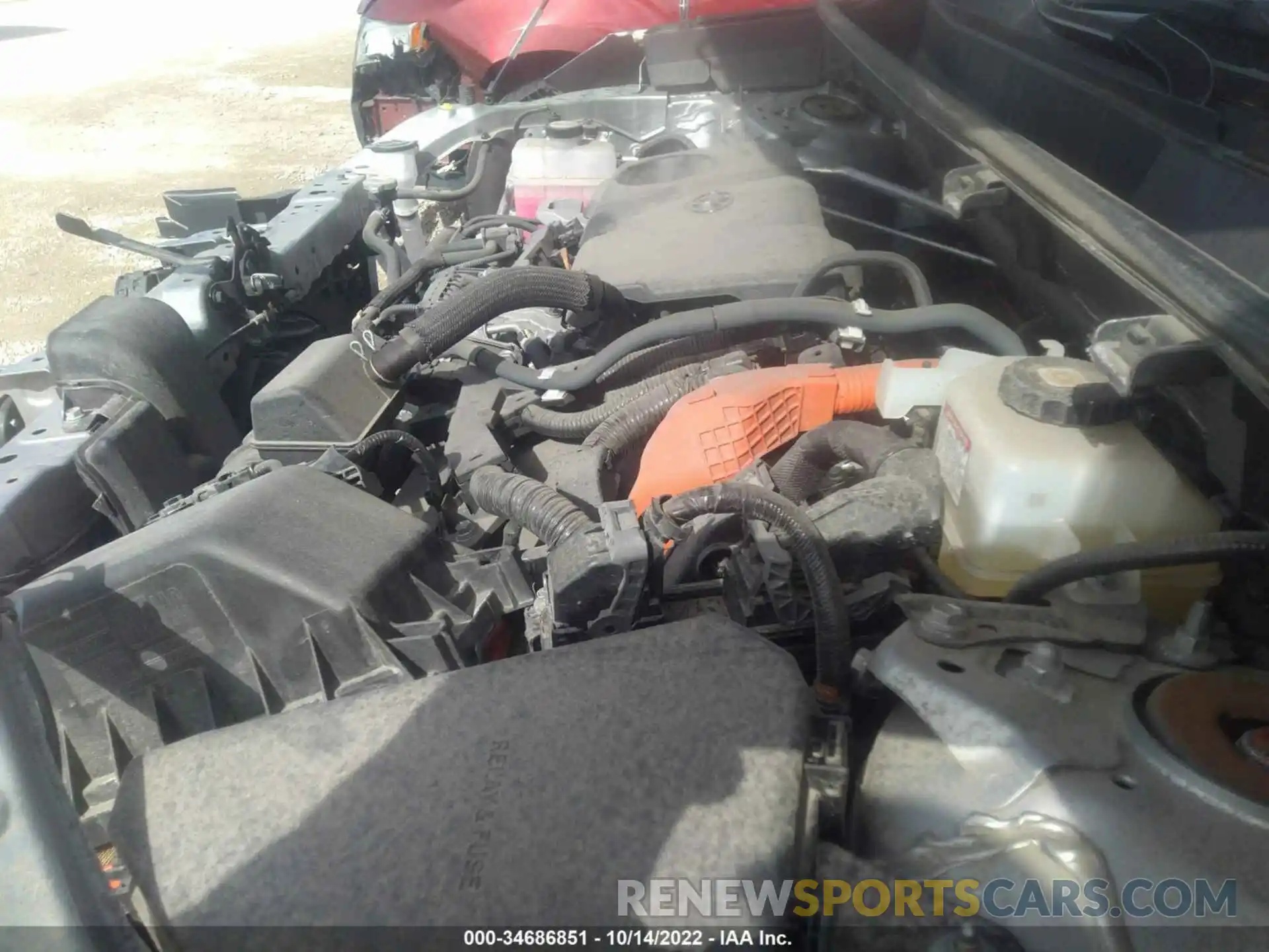 10 Photograph of a damaged car 4T3L6RFV0LU001832 TOYOTA RAV4 2020