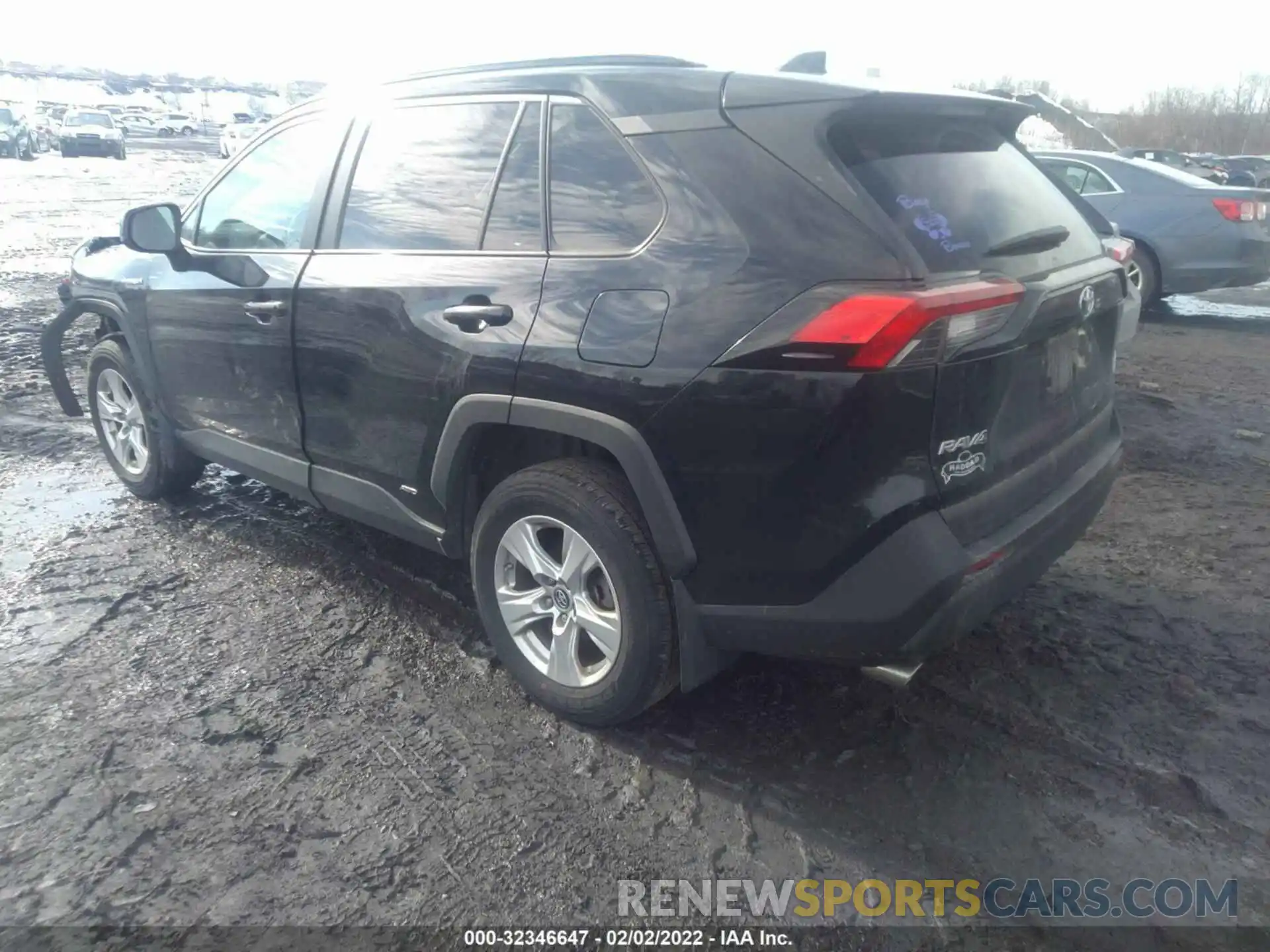 3 Фотография поврежденного автомобиля 4T3L6RFV6LU003035 TOYOTA RAV4 2020