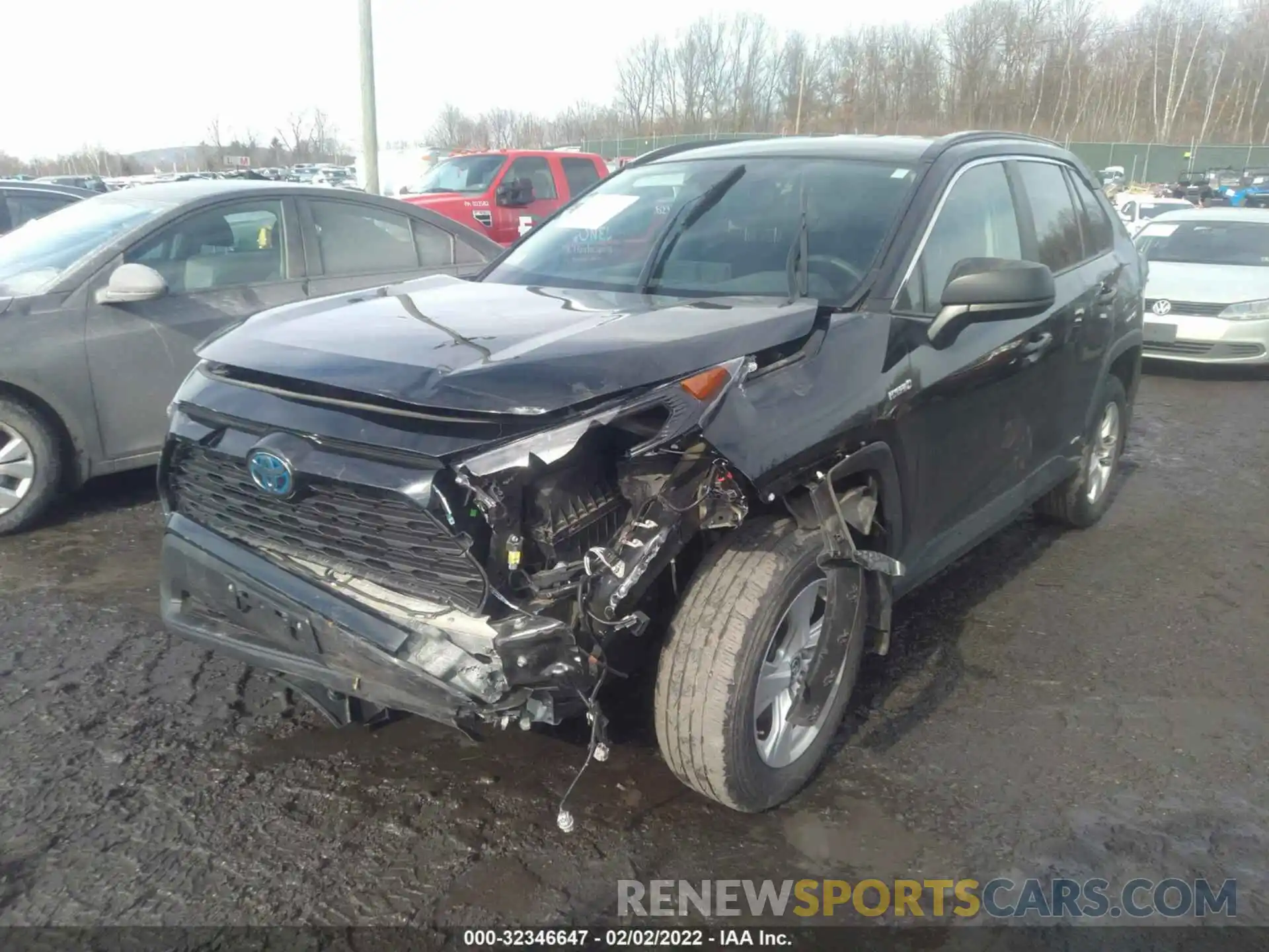 6 Photograph of a damaged car 4T3L6RFV6LU003035 TOYOTA RAV4 2020