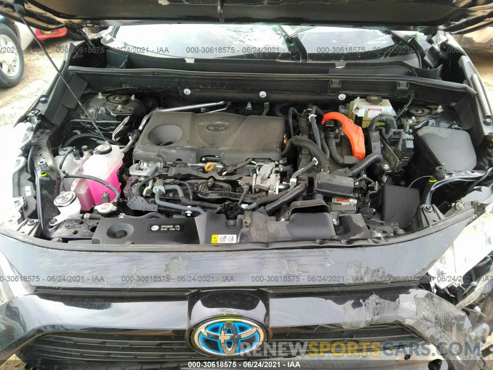 10 Фотография поврежденного автомобиля 4T3LWRFV3LU003882 TOYOTA RAV4 2020