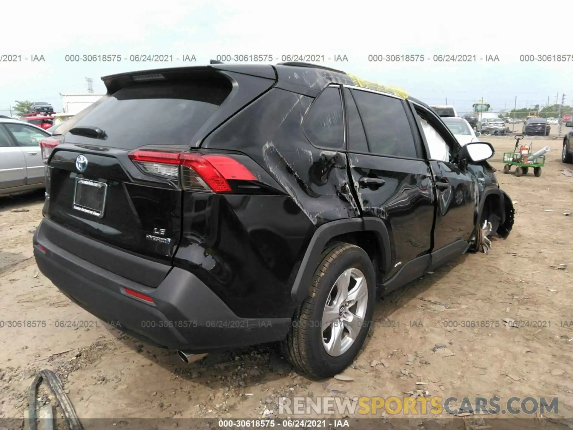 4 Фотография поврежденного автомобиля 4T3LWRFV3LU003882 TOYOTA RAV4 2020