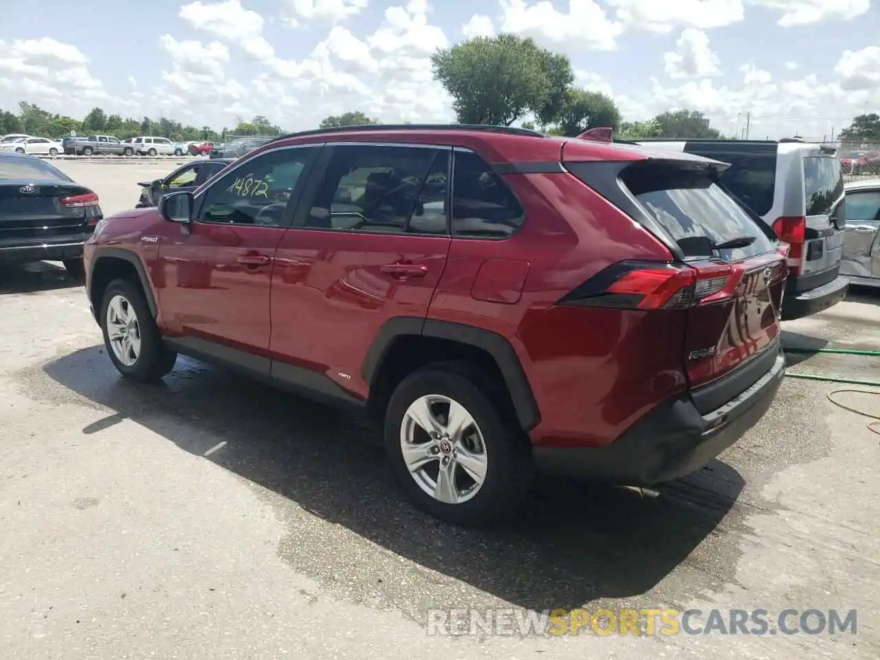 3 Photograph of a damaged car 4T3LWRFV3LU008838 TOYOTA RAV4 2020