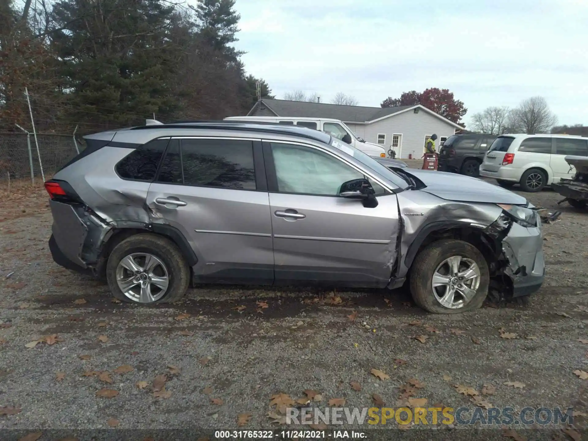 6 Photograph of a damaged car 4T3MWRFV0LU005738 TOYOTA RAV4 2020