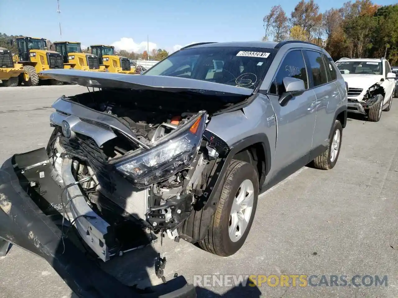 2 Photograph of a damaged car 4T3MWRFV0LU008333 TOYOTA RAV4 2020