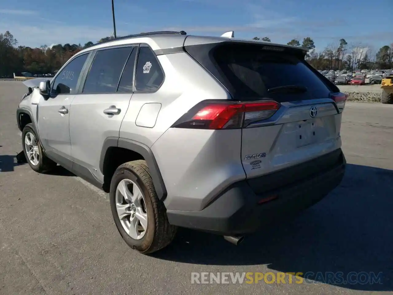 3 Photograph of a damaged car 4T3MWRFV0LU008333 TOYOTA RAV4 2020